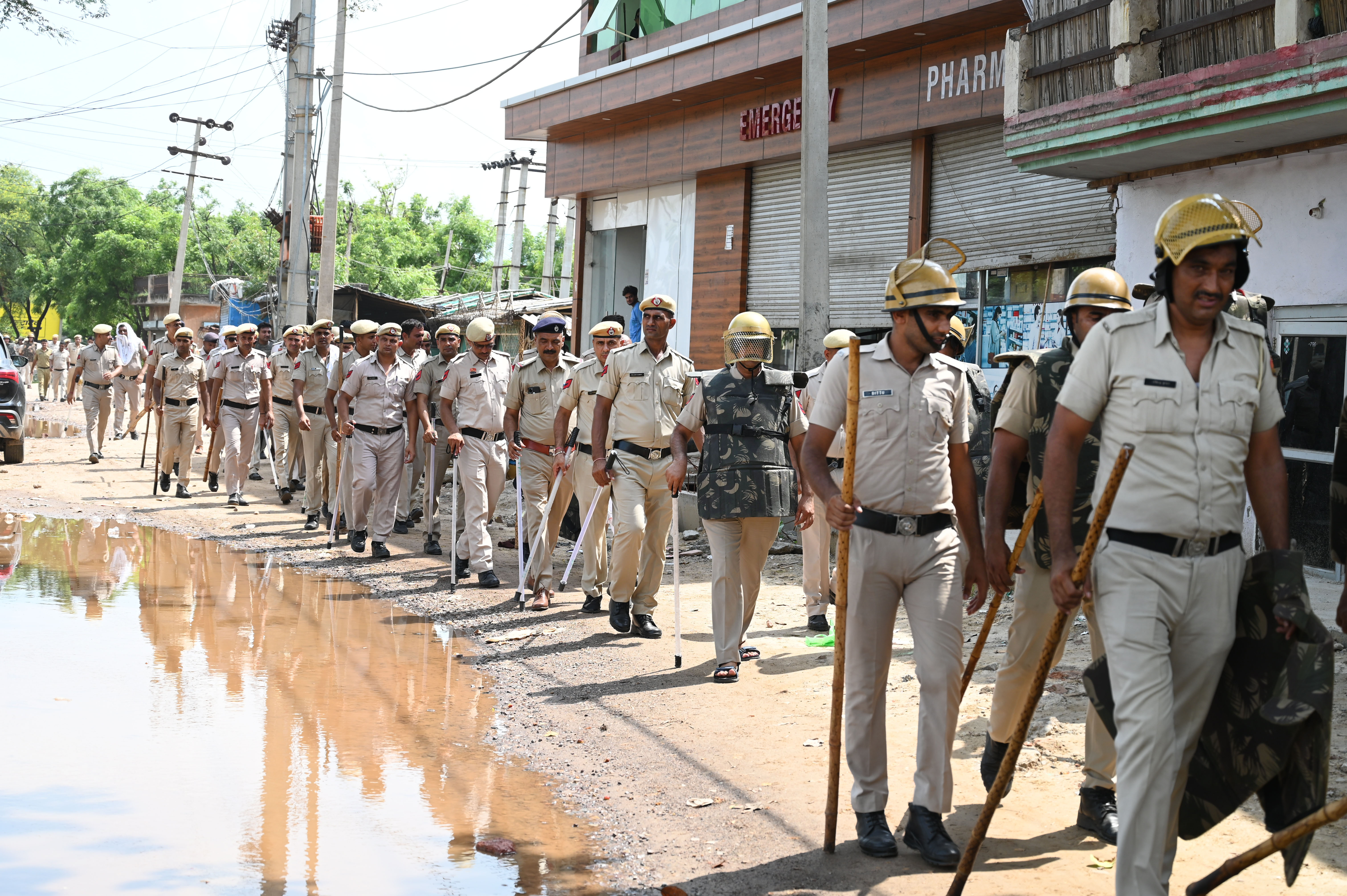india gurugram violence