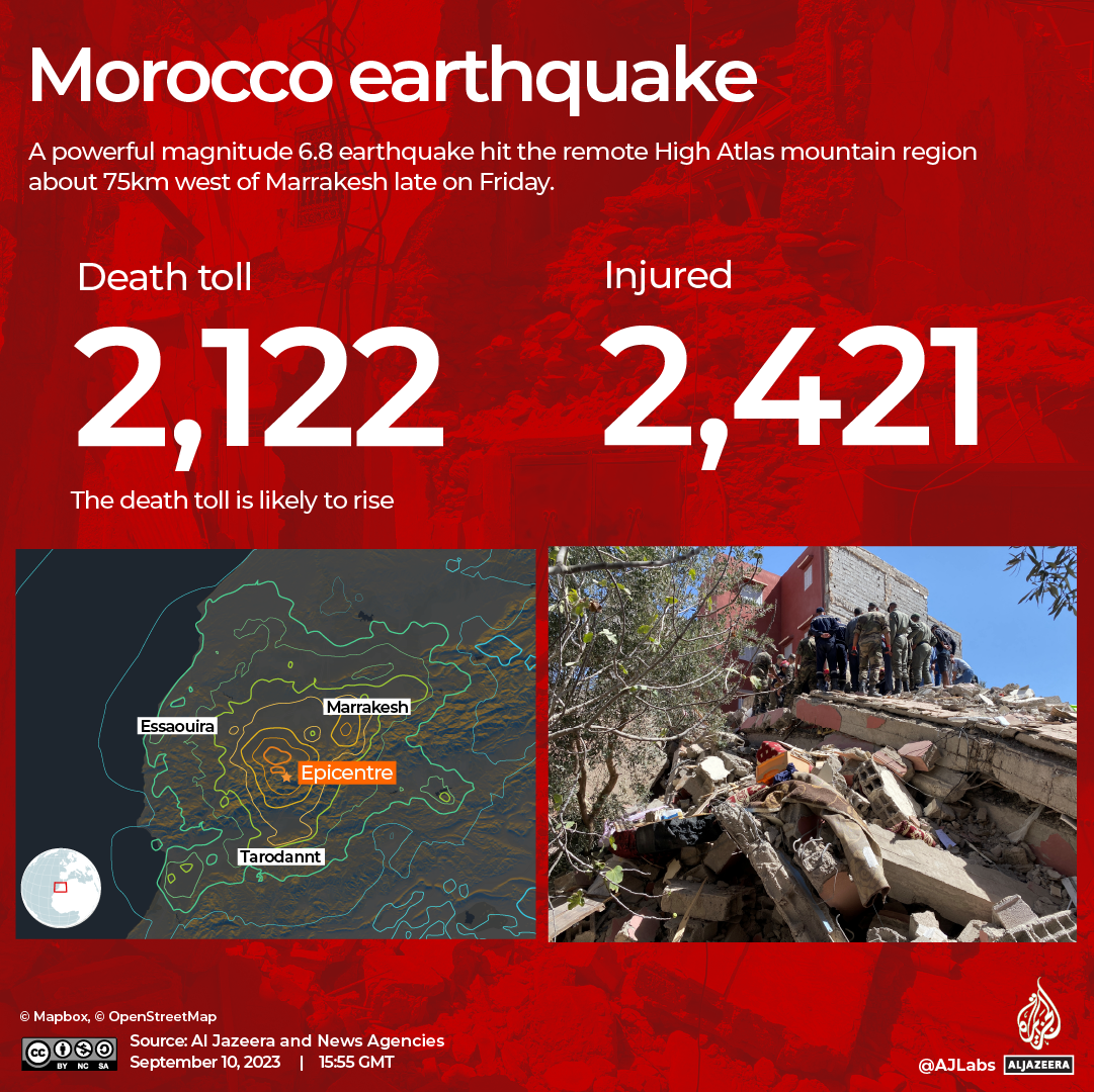 INTERACTIVE Morocco earthquake 1555gmt-1694364622
