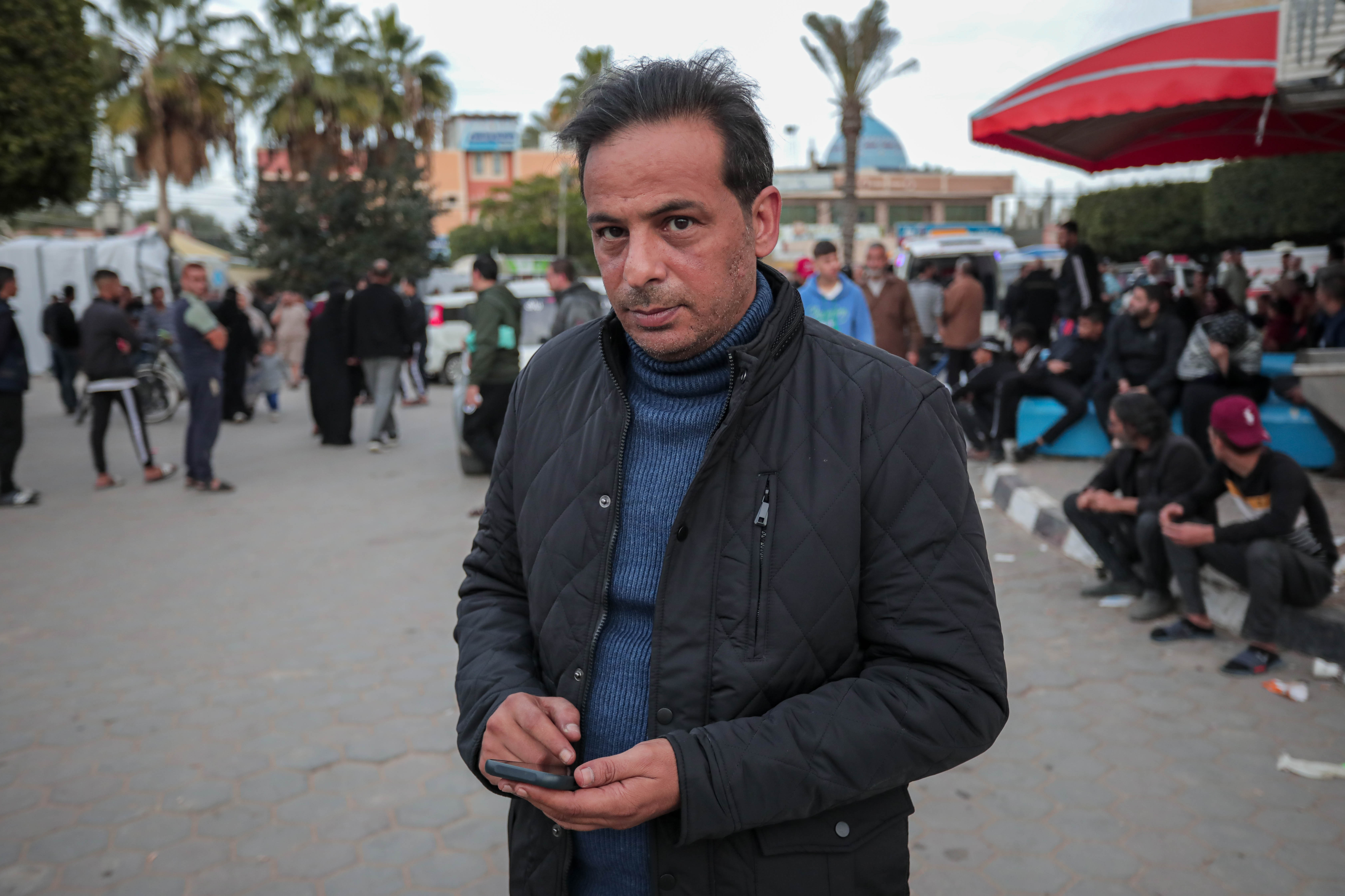 Elhasan Bakr, an economic analyst from the Gaza Strip