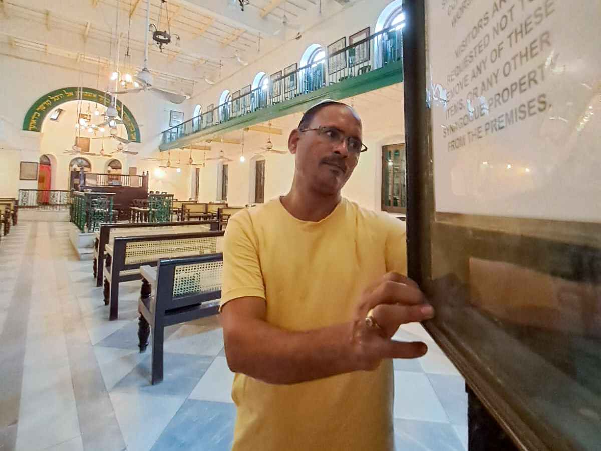 Hussain’s father and father-in-law also worked as caretakers at synagogues