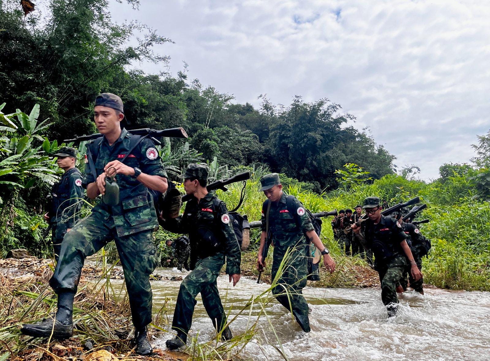 The Bamar People's Liberation Army has also joined the ethnic armed groups fighting the military in the north [Source: BPLA]