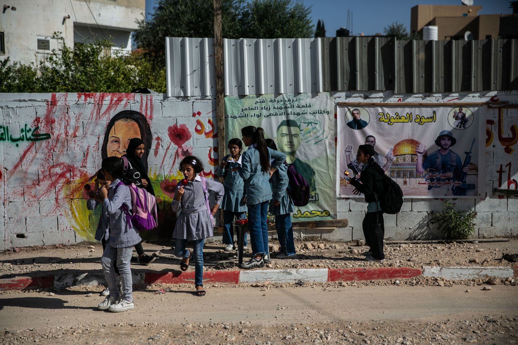 Children in Jenin have been traumatised by the increasing number of armed raids on the camp by Israeli forces since October 7