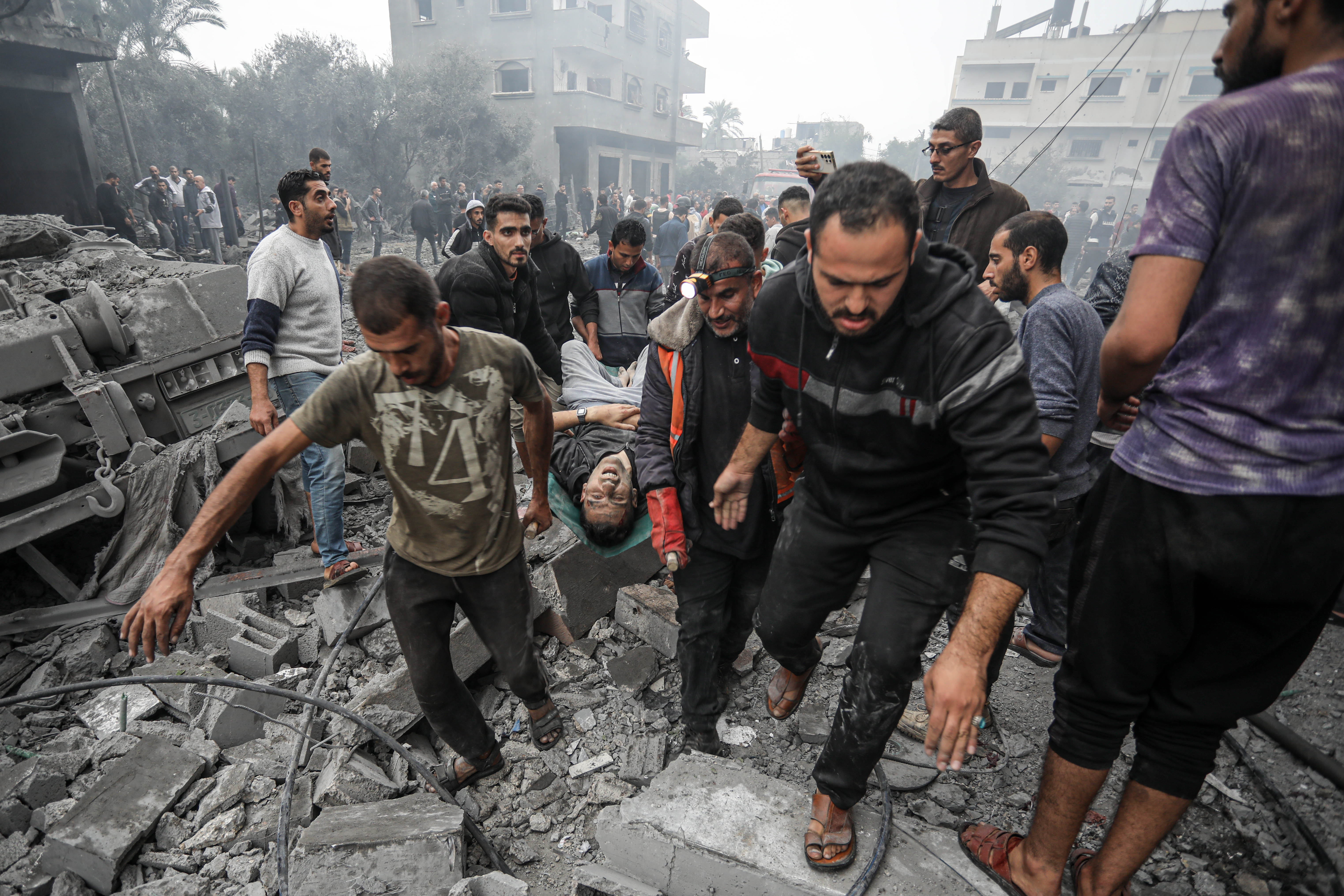 Israeli strike on Deir al-Balah