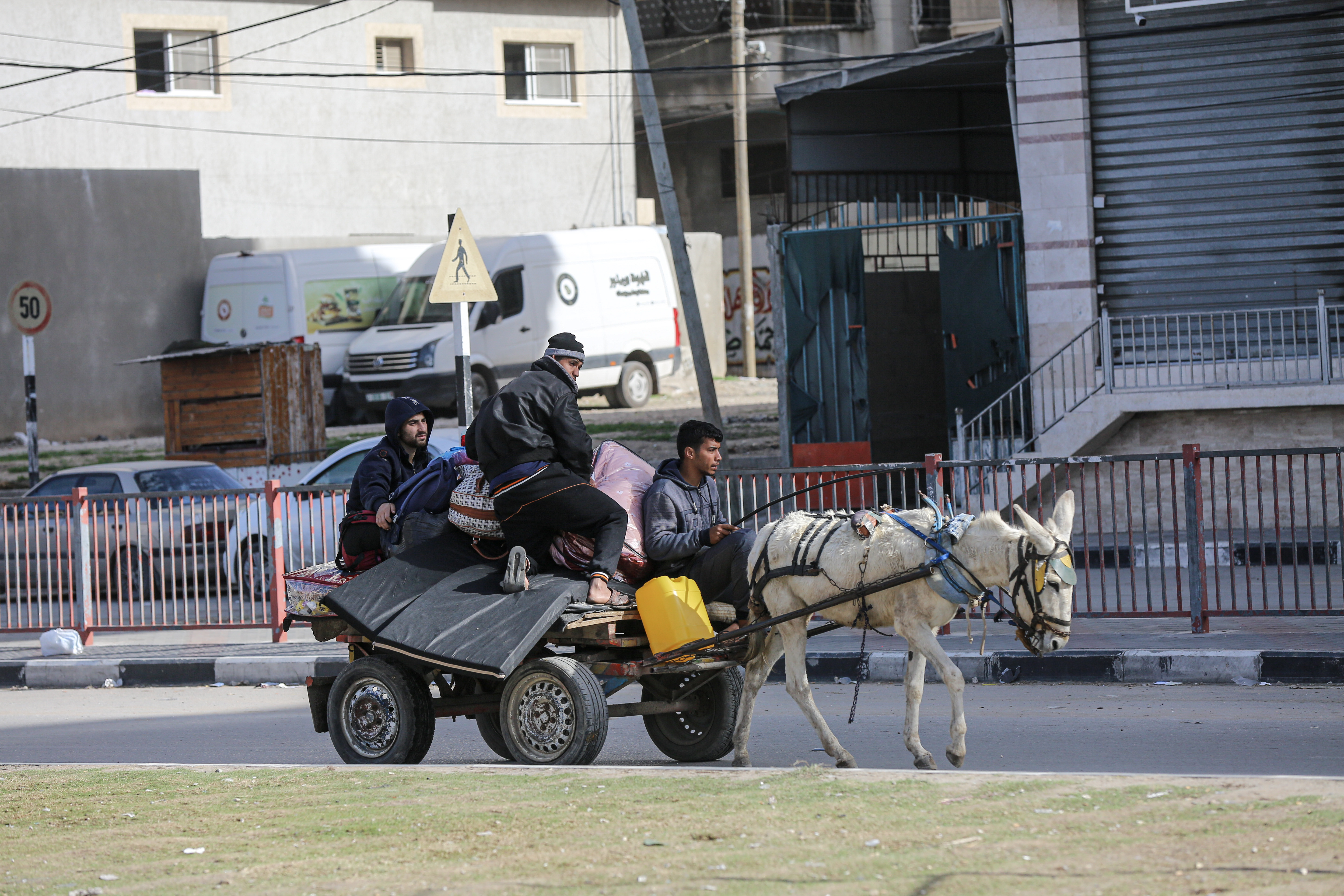 The United Nations says nearly 1.9 million Palestinians have been internally displaced in Gaza