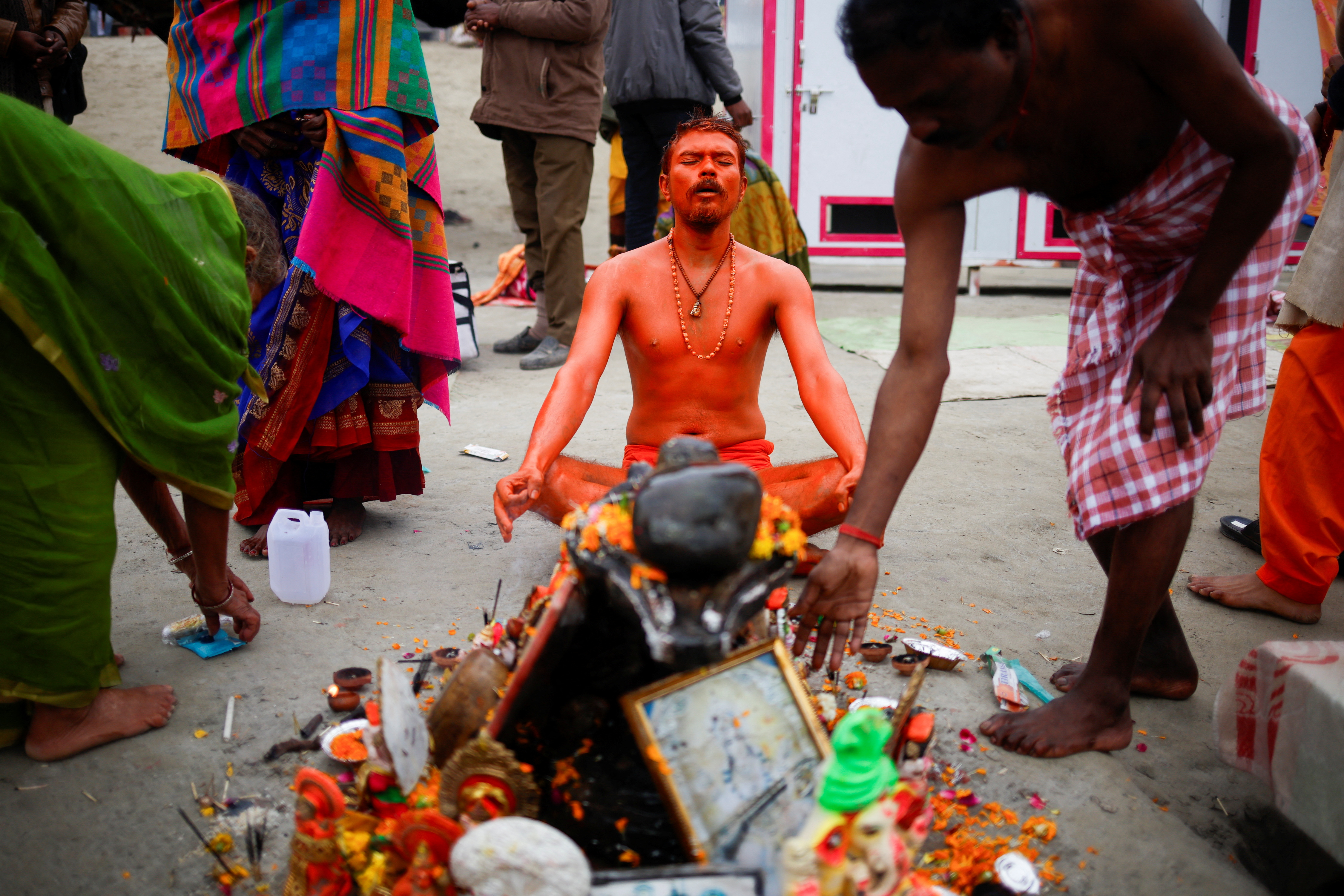grand temple to the Hindu god Lord Ram in Ayodhya,