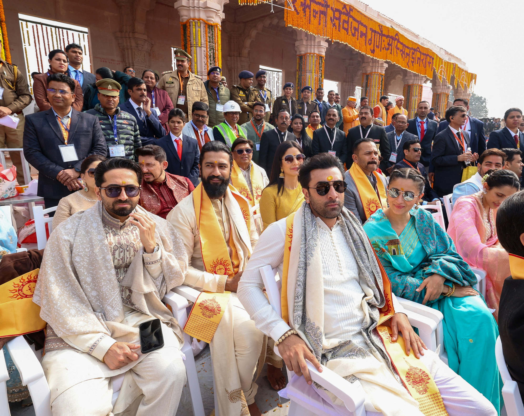 Prime Minister Narendra Modi said the opening of a temple Monday heralded a "new era" for India