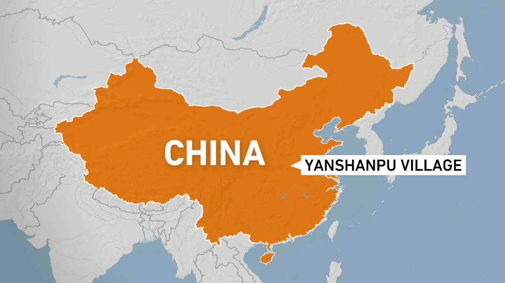 China map Henan province