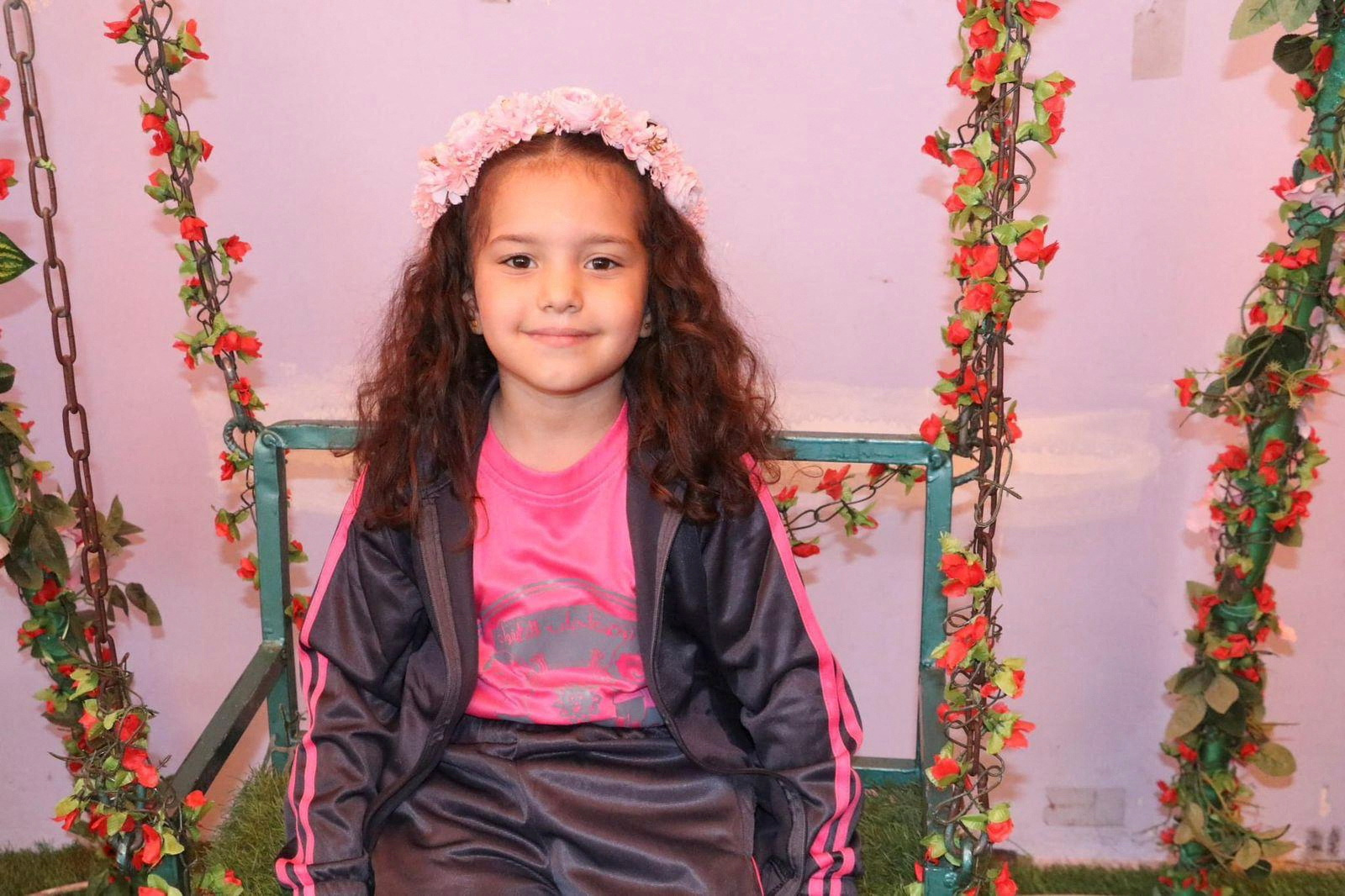 Palestinian girl Hind Rajab poses for a photograph, in this undated handout picture obtained by Reuters on February 10