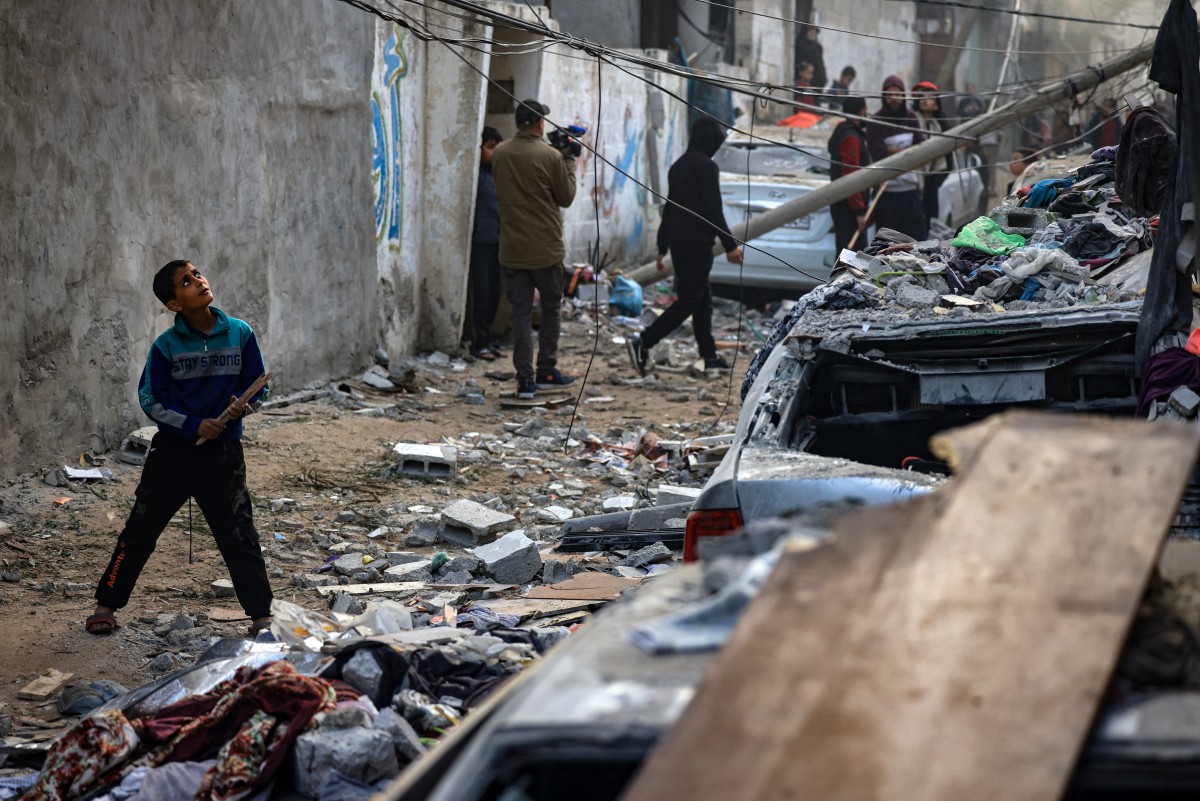 bombardment on Rafah