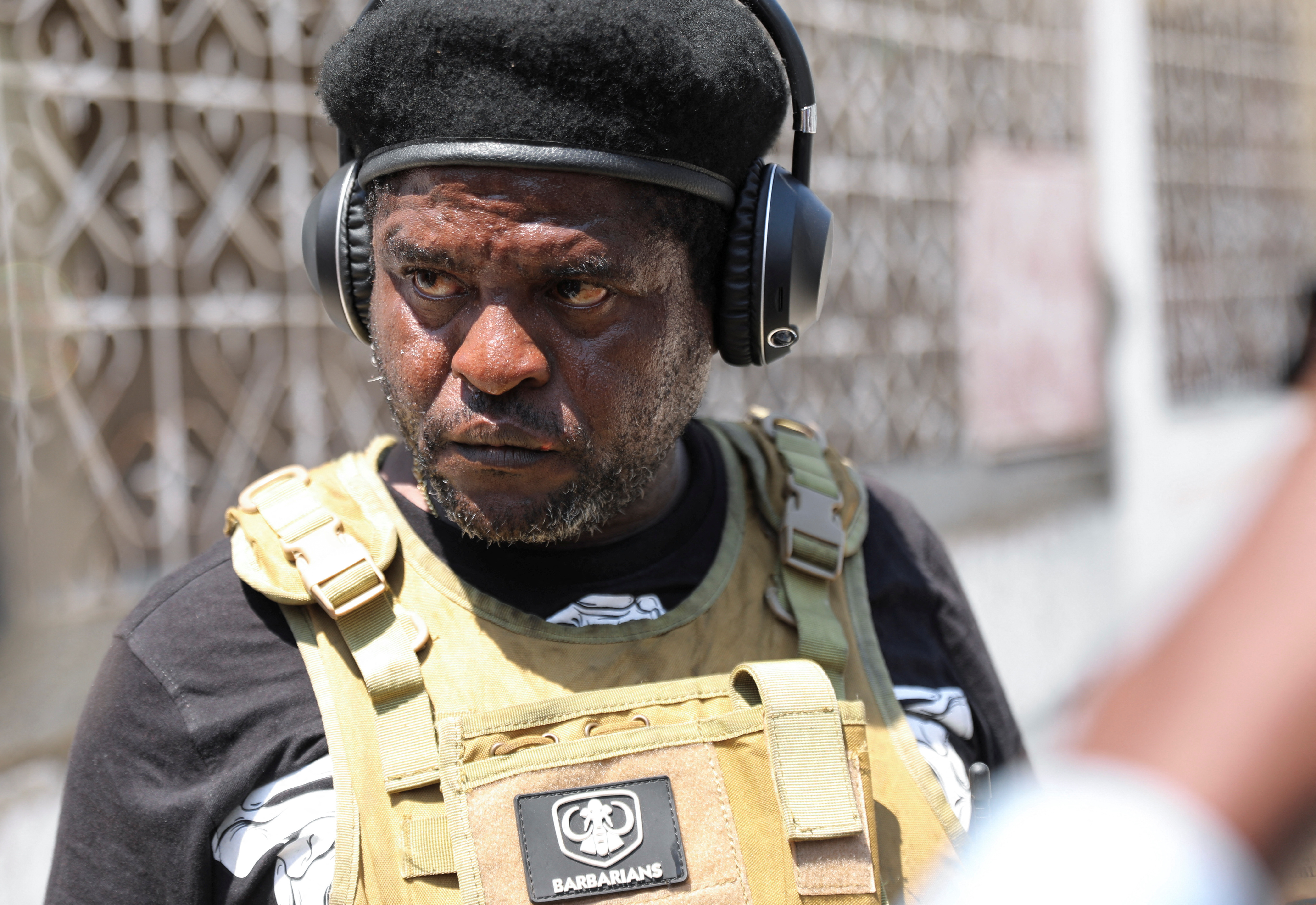 Haitian gang leader Jimmy 'Barbecue' Cherizier