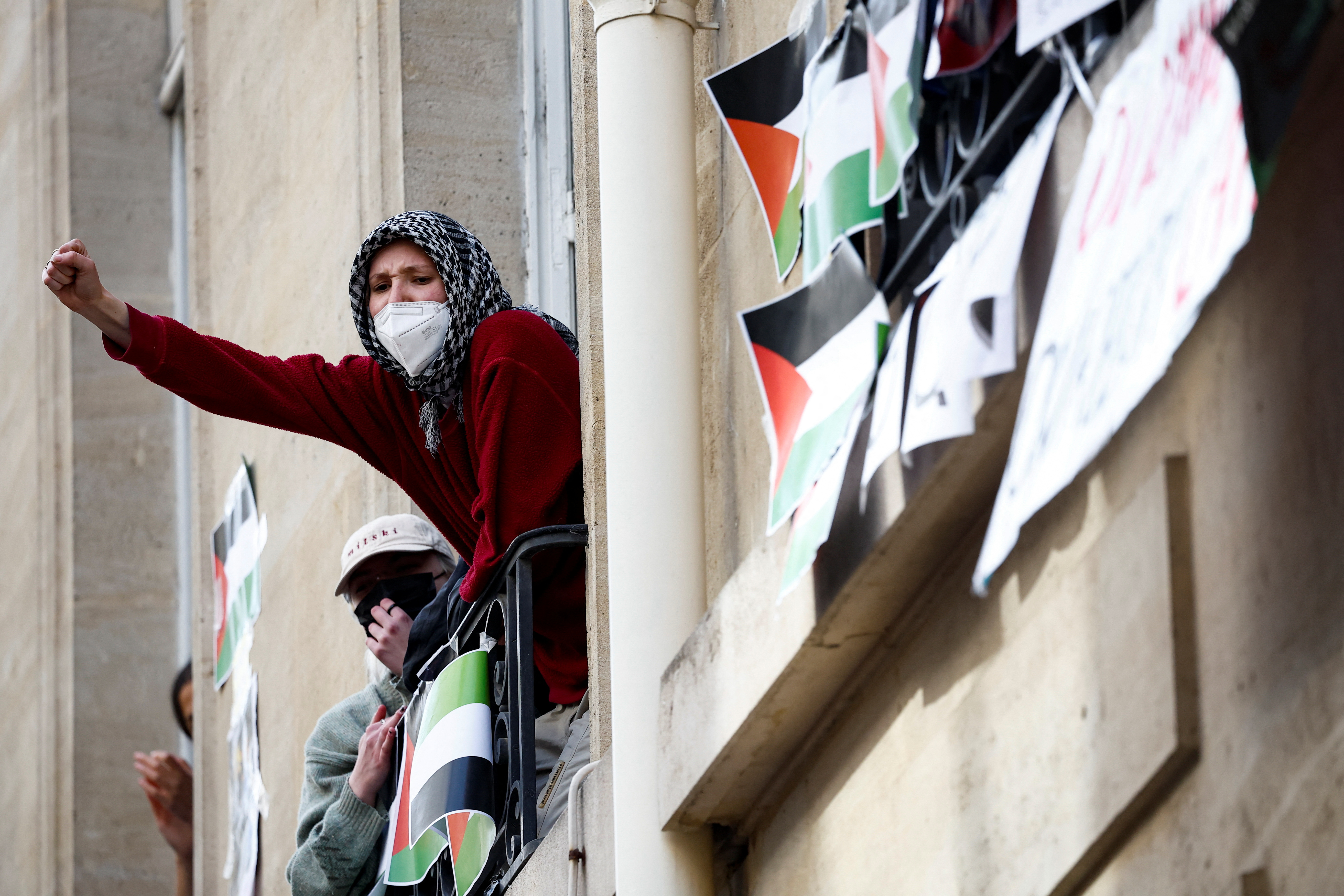 France Israel Palestinians Campus Protests