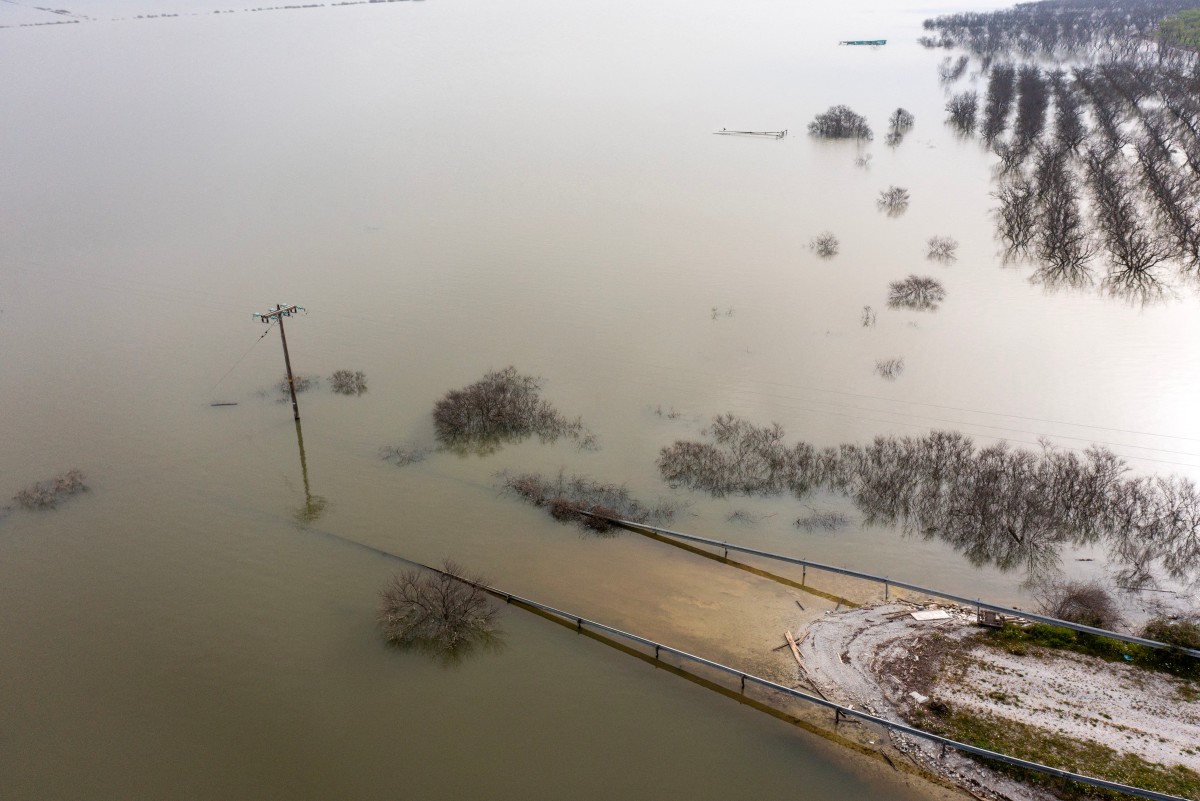 Greek valley that became a lake stirs drought debate
