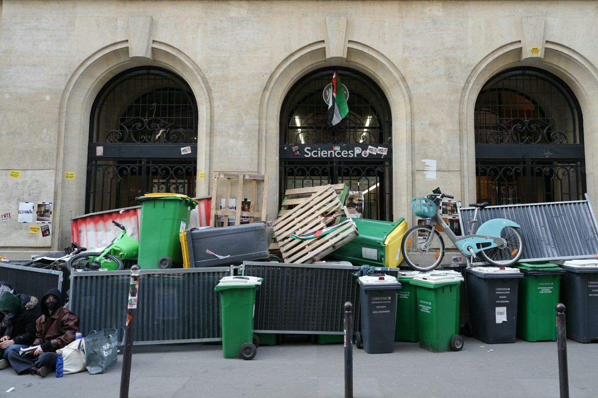 France Israel Palestinians Campus Protests