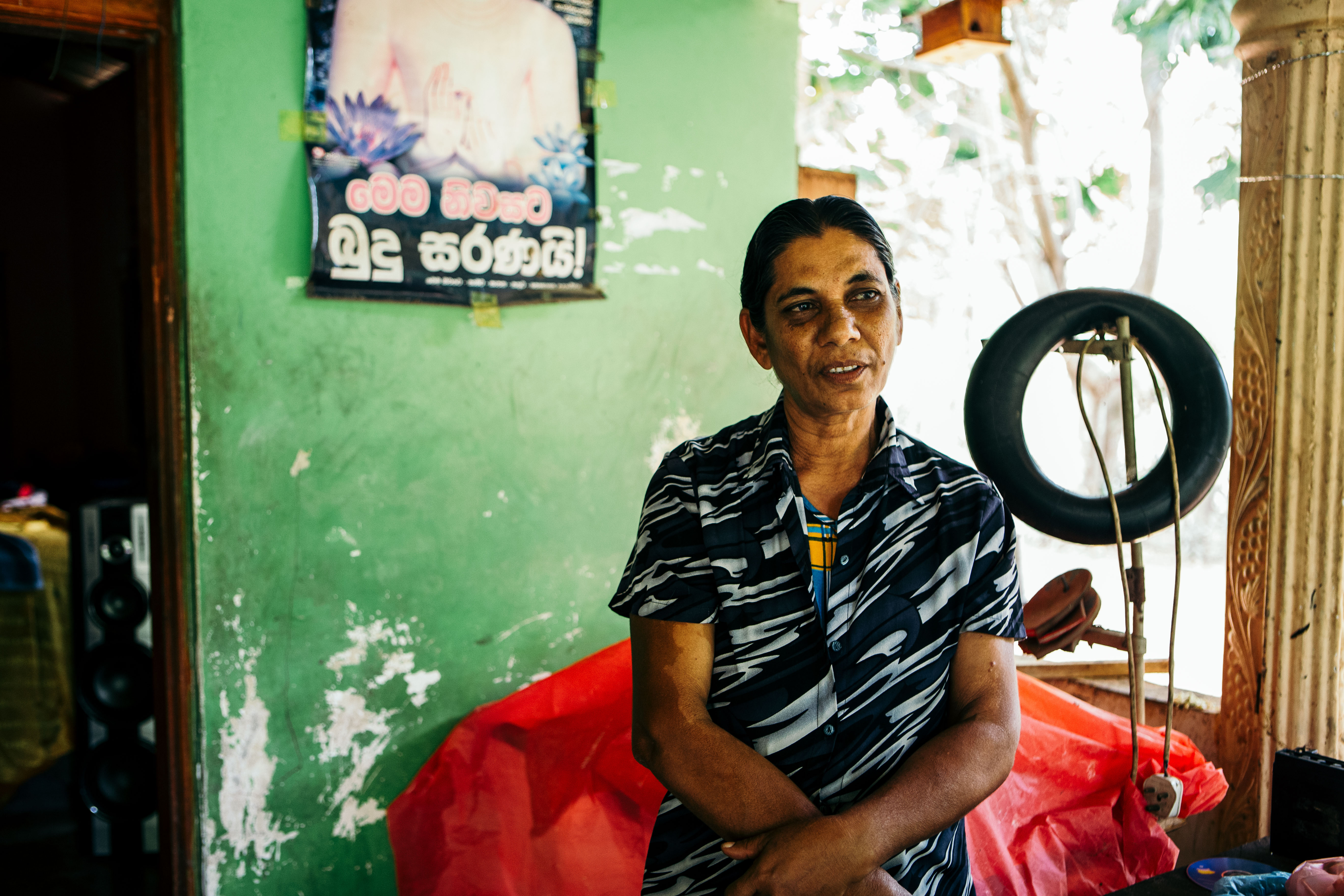 Kamalavathi, 54, has struggled with kidney pain for the past 17 years