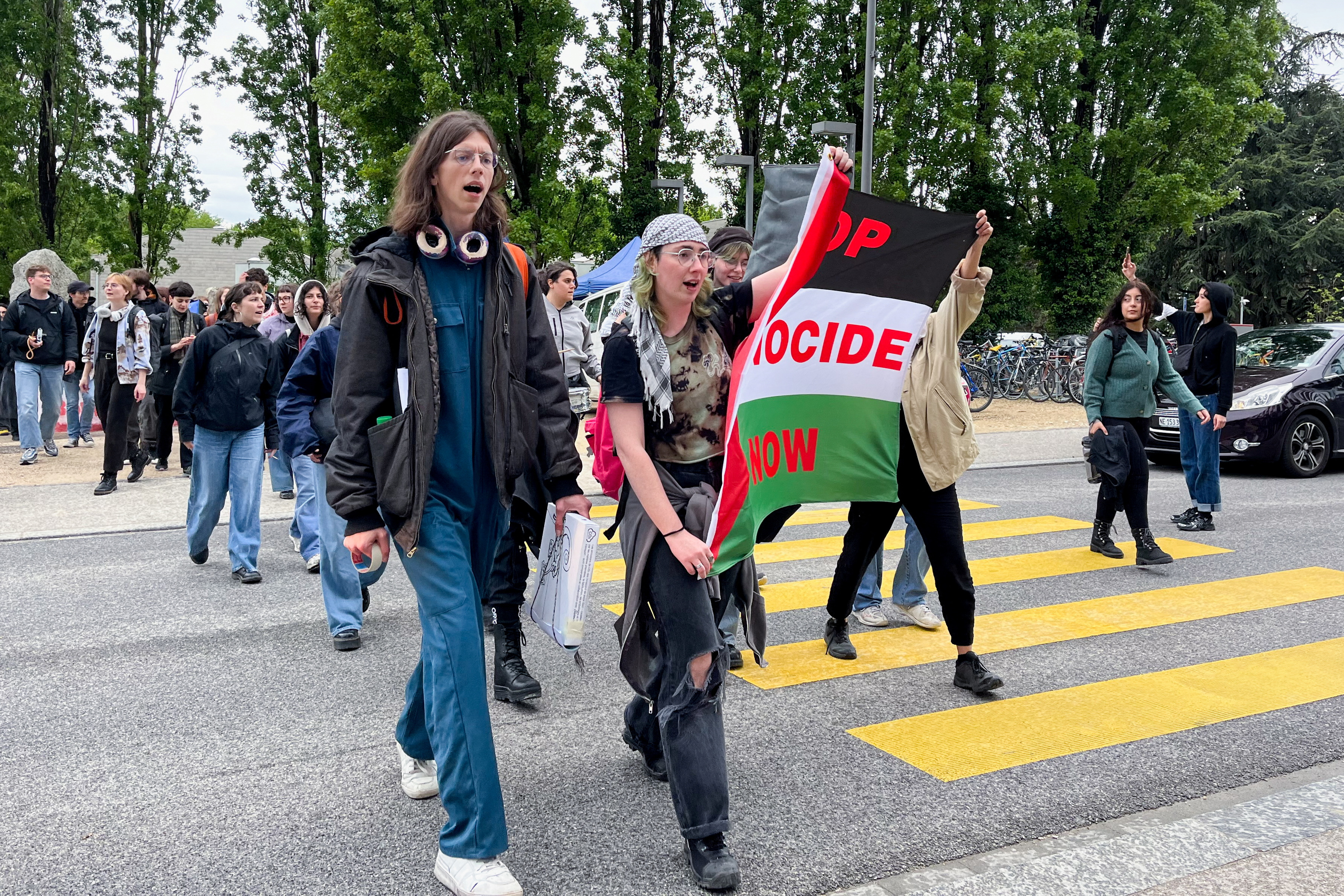 Student protests against Israel's war on Gaza spread in Europe