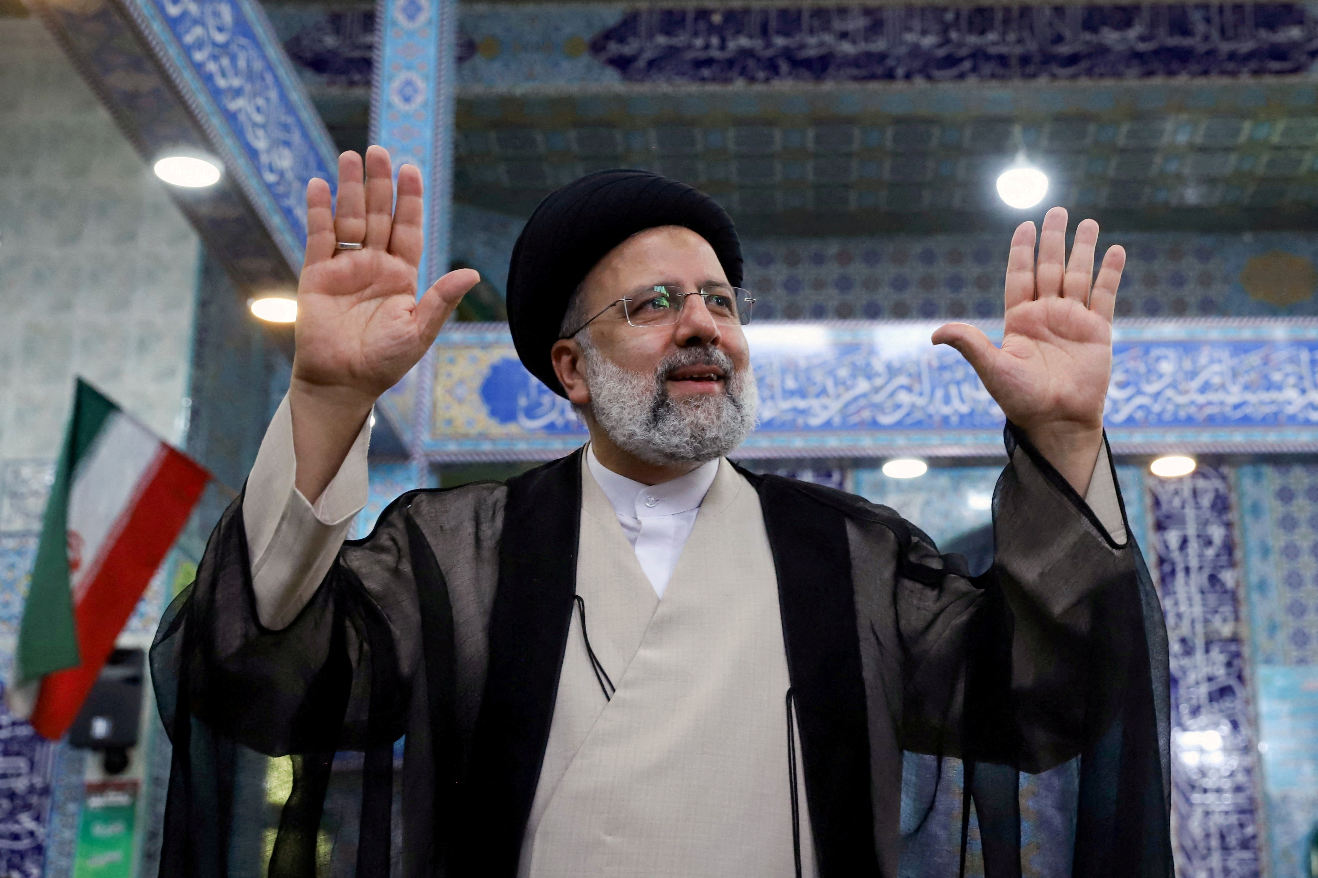 Presidential candidate Ebrahim Raisi