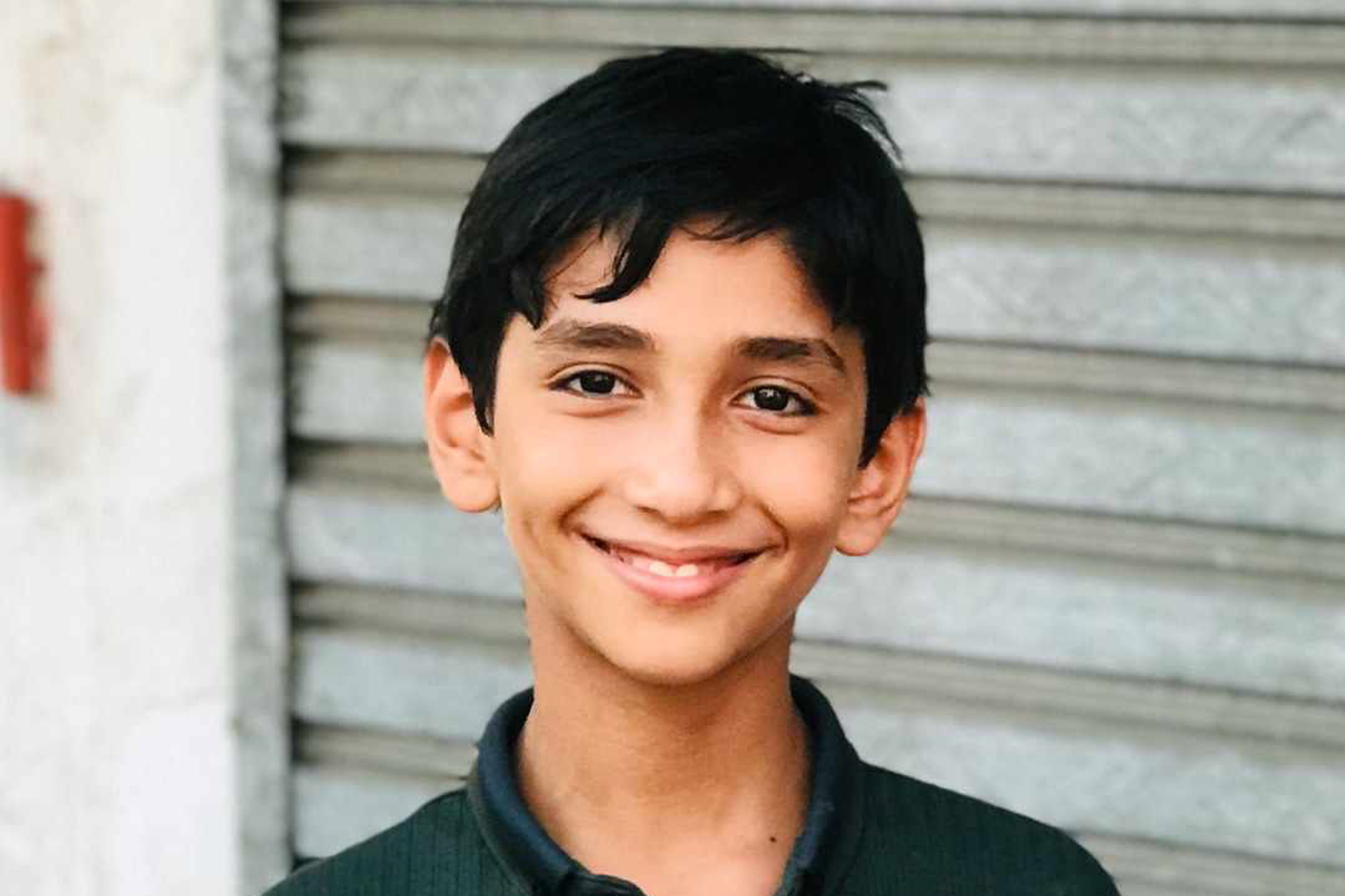 Amna’s eldest son, Mahdi, was killed with her on April 24 [Courtesy of Saed Hassounah]