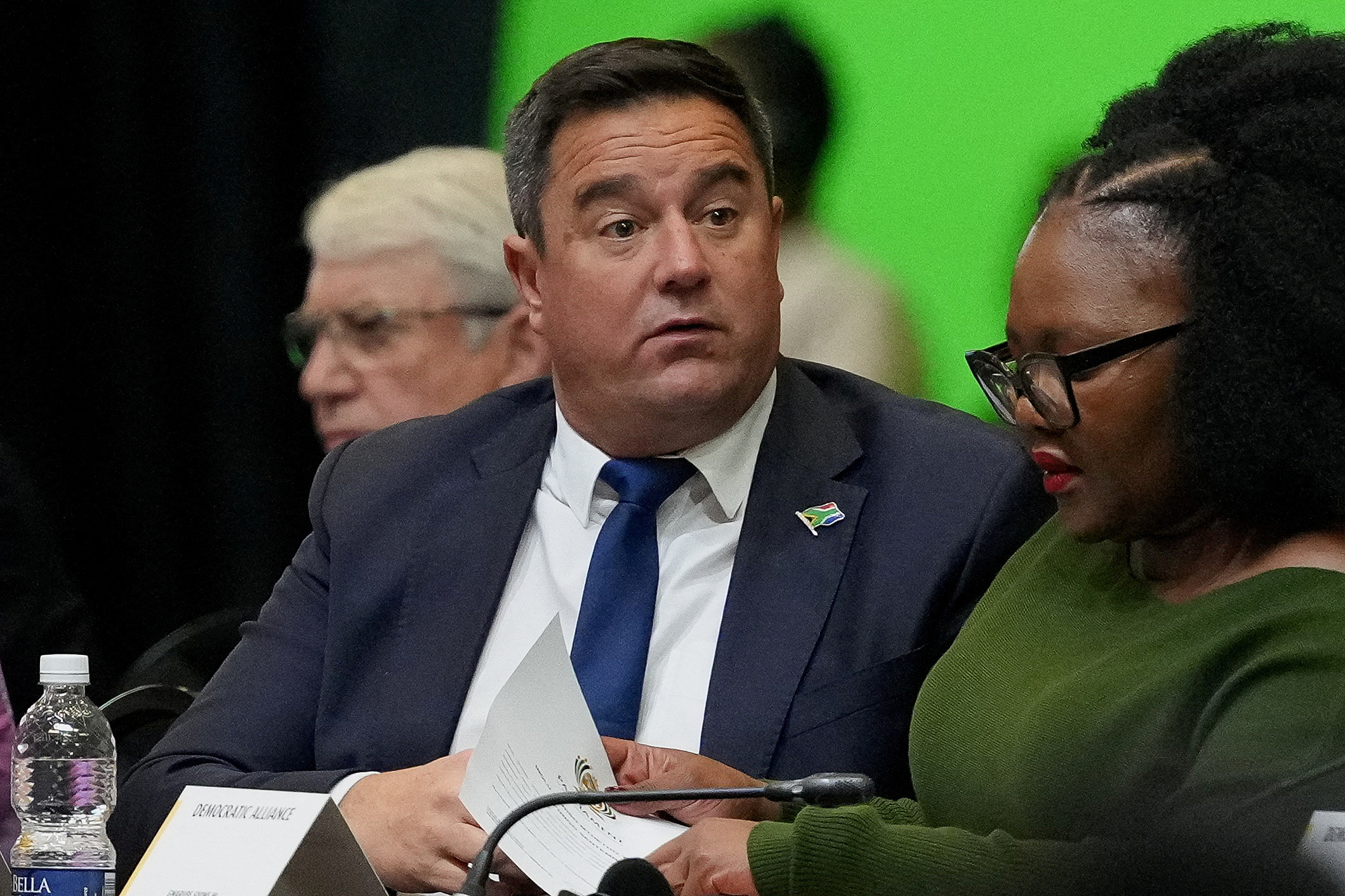 Democratic Alliance (DA) party leader John Steenhuisen