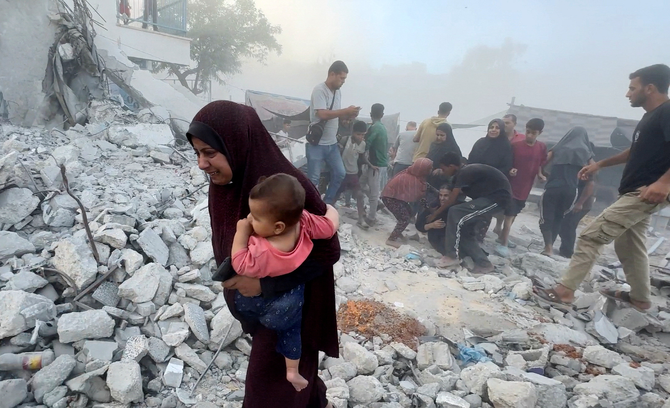 Life and death in Gaza's 'safe zone'