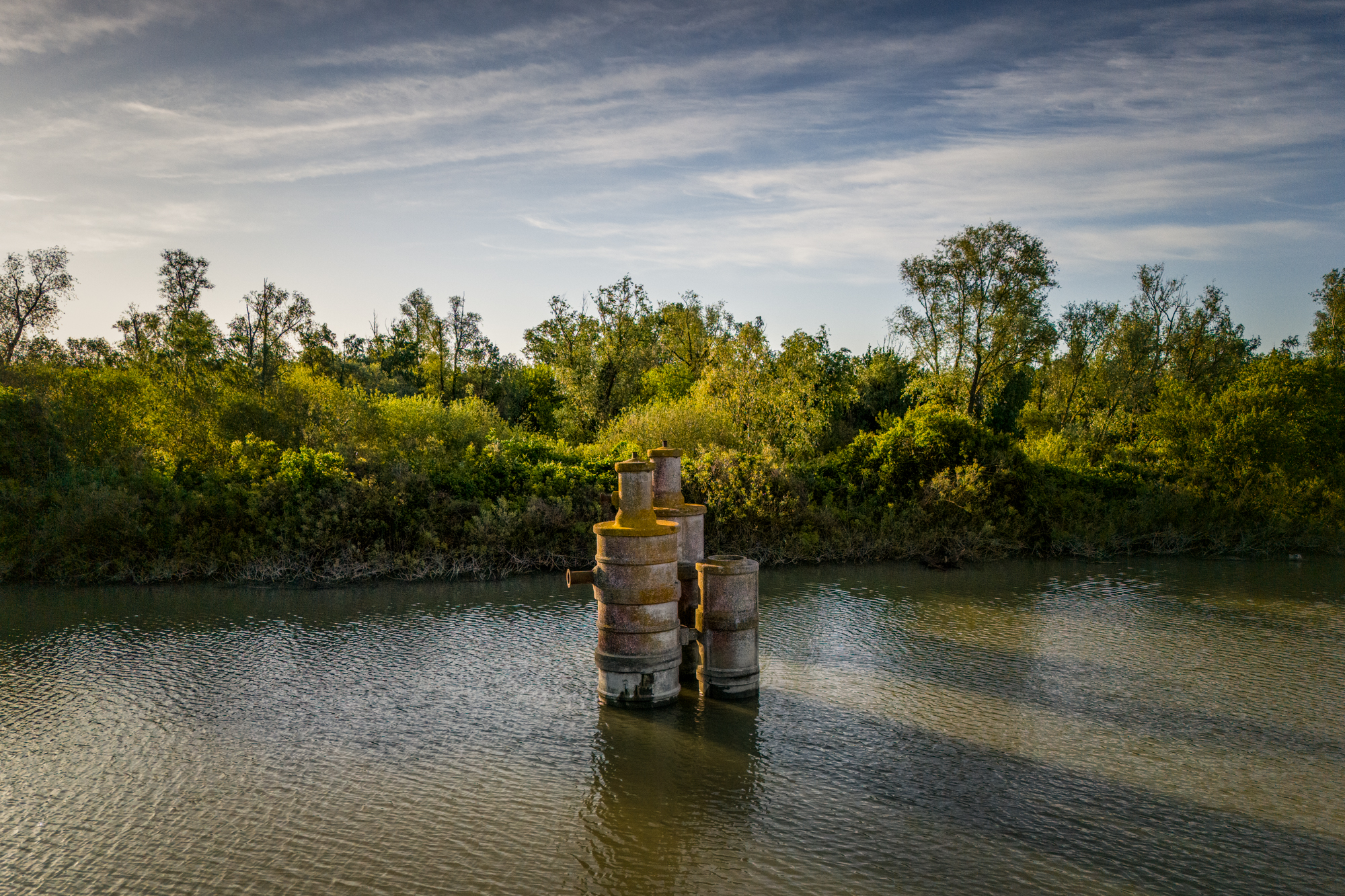 Po river delta