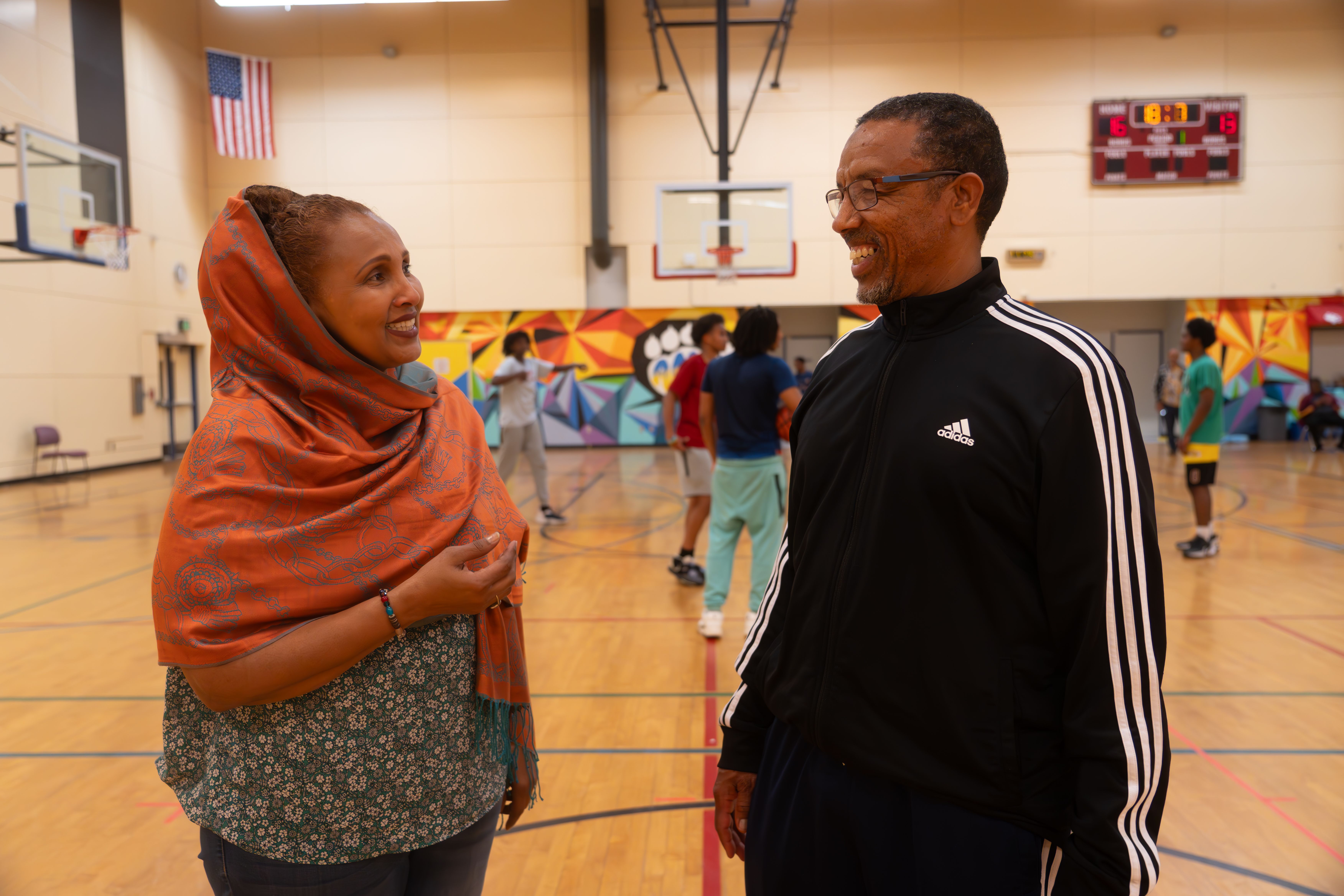 Safia Omer catches up with her former coach from the Somali national basketball team, Abukar Shiino