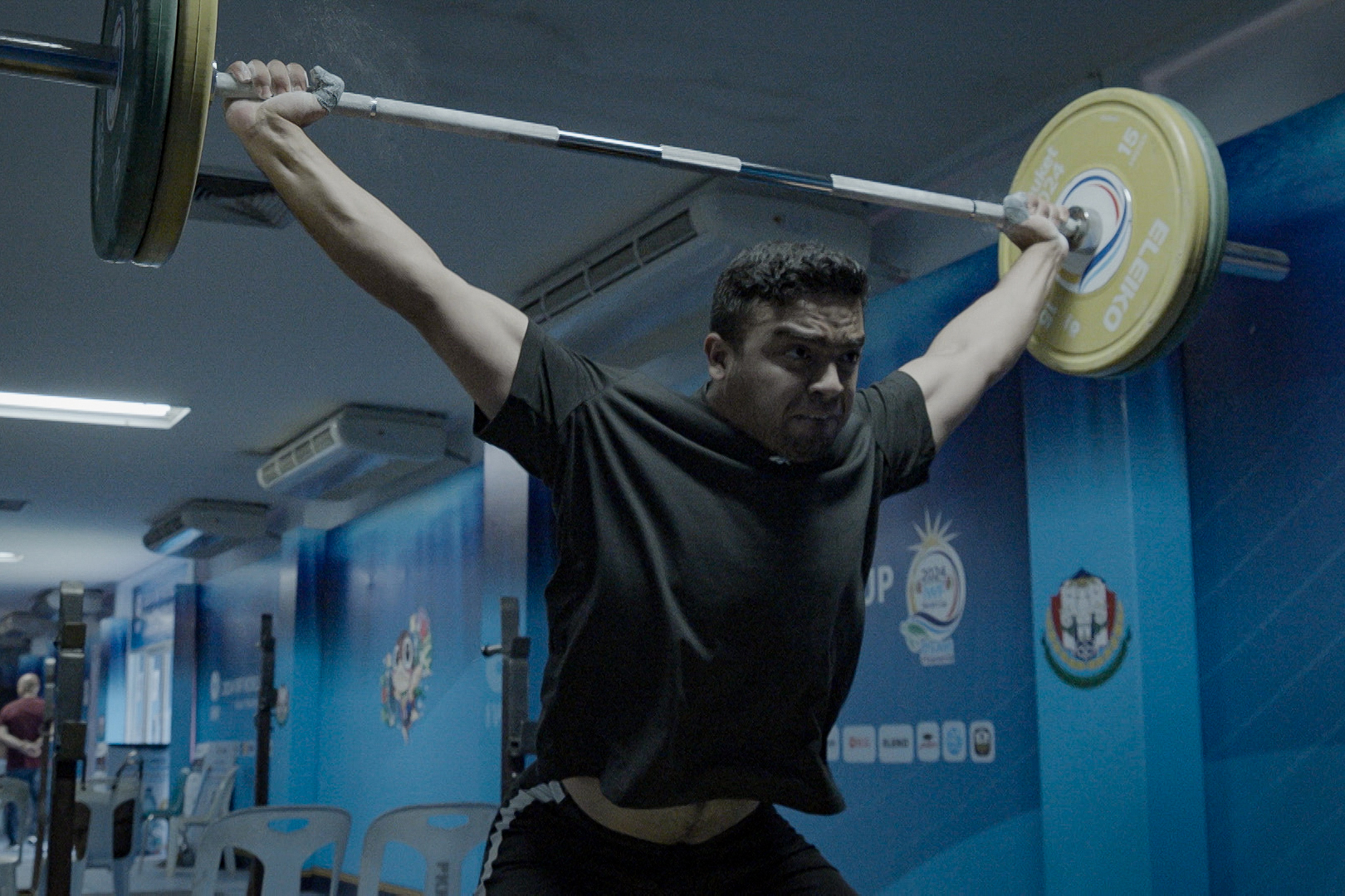 Gaza weightlifter