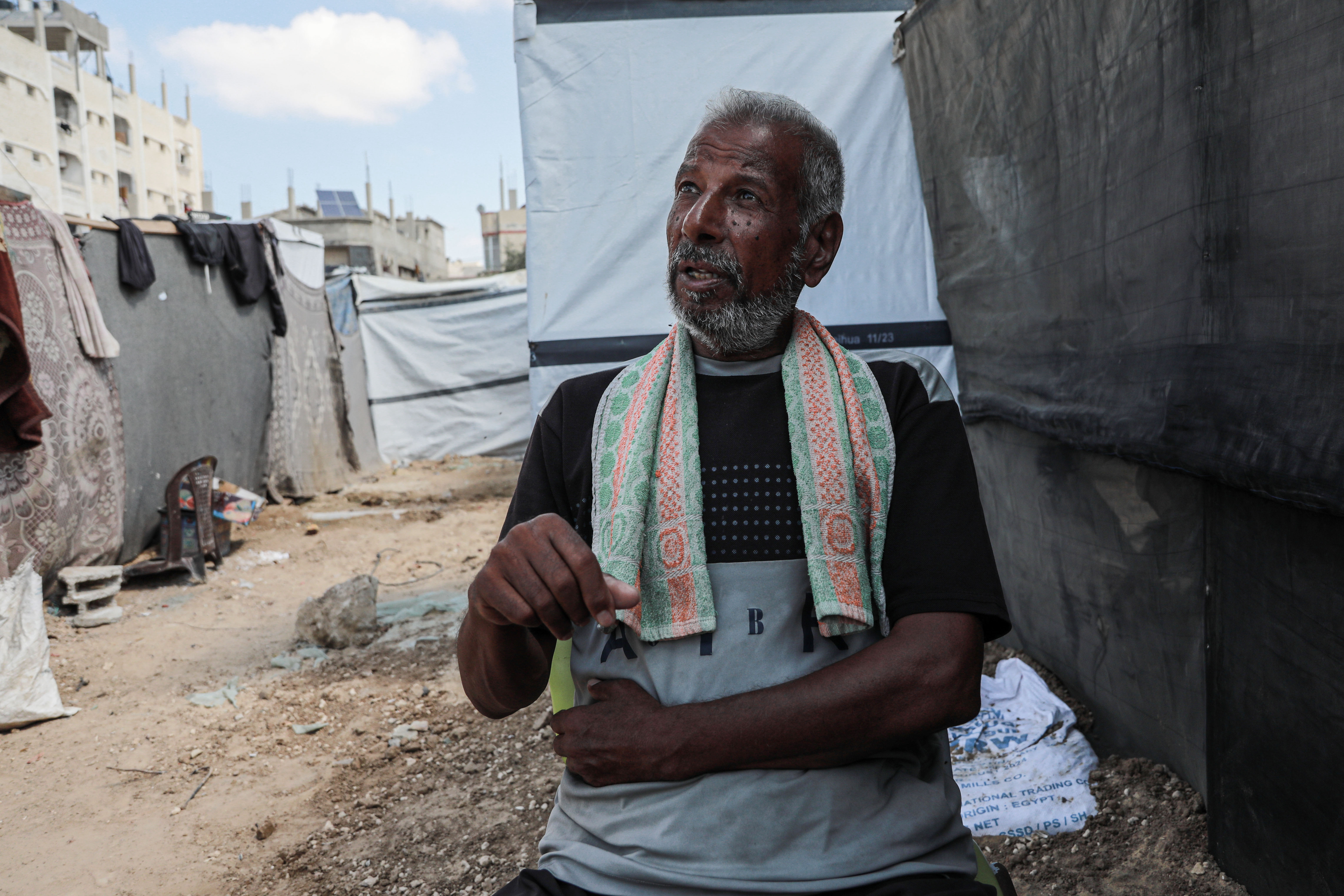 Zaki Sheikh Khalil says he would mourn anyone who stood with the Palestinians in Gaza, including Hassan Nasrallah