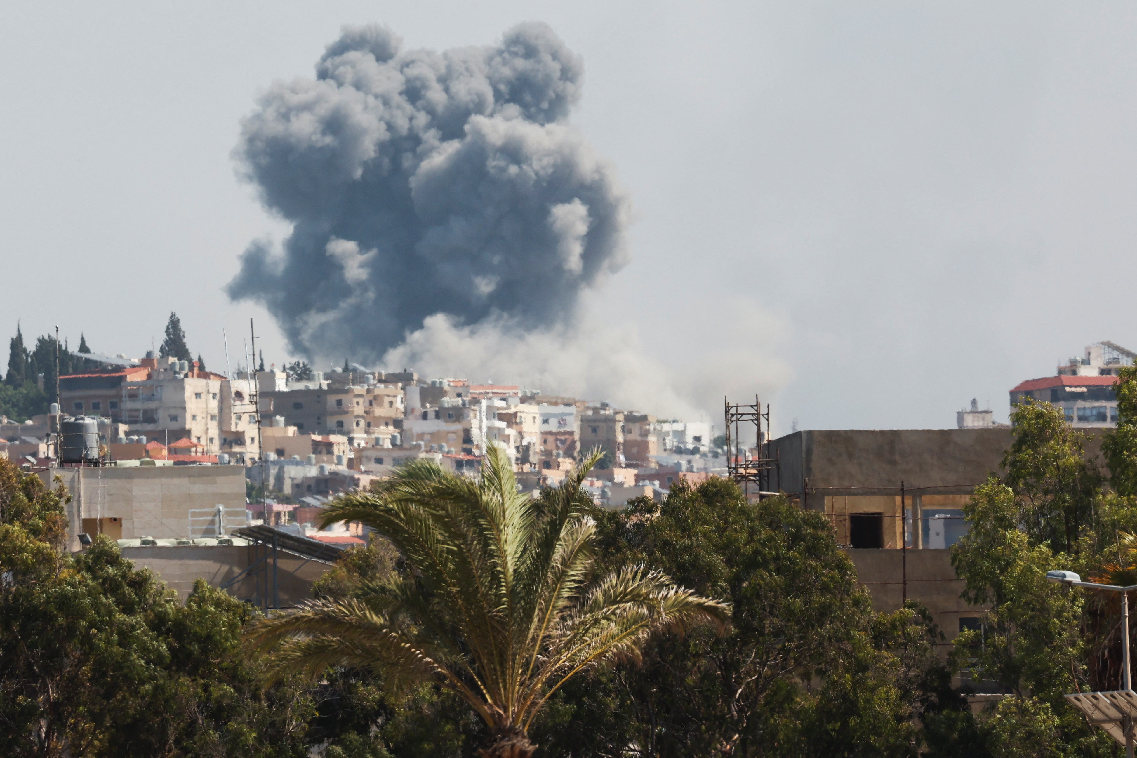 Israel strikes wide swaths of southern Lebanon