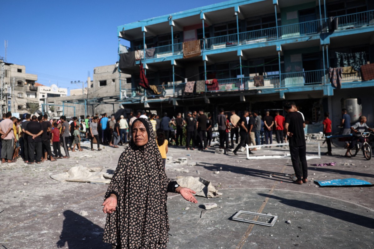 Gaza rescuers say 18 killed in Israeli strike on school