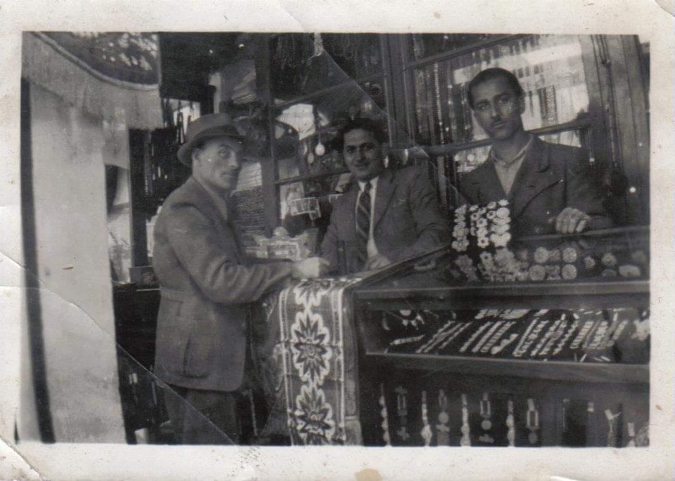 The al-Afghani souvenir store in Jaffa [courtesy of Hamza al-Afghani]
