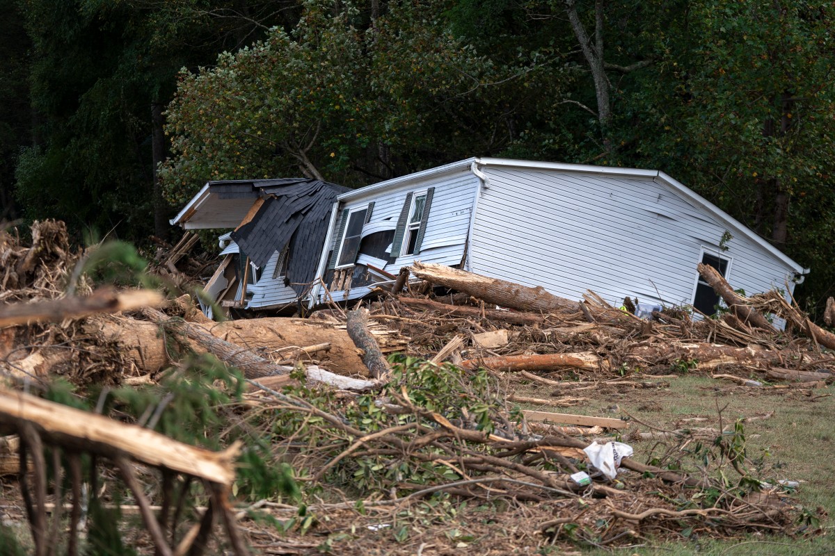 Massive search and rescue operation in wake of hurricane Helene