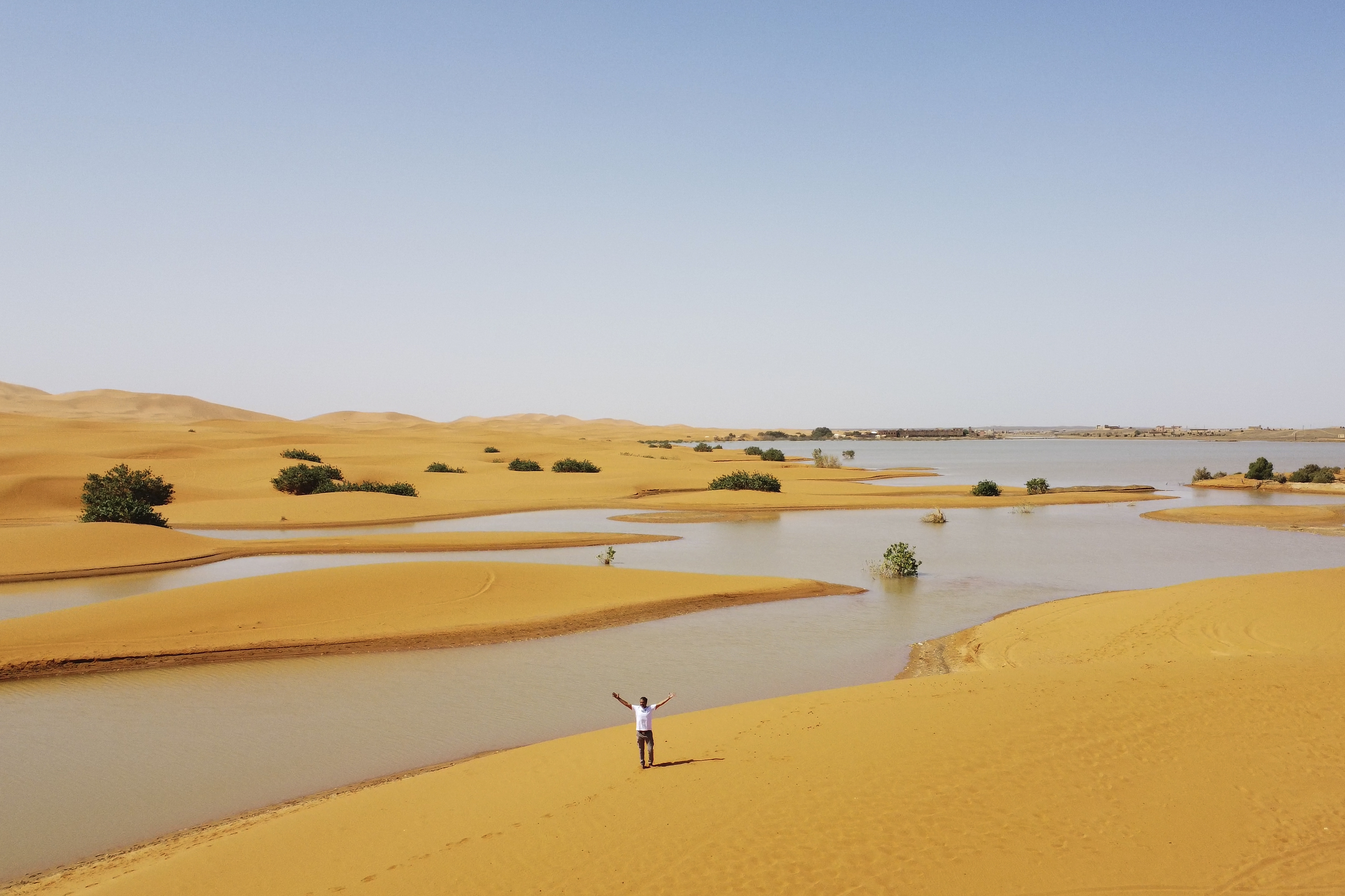 Morocco Desert Rain