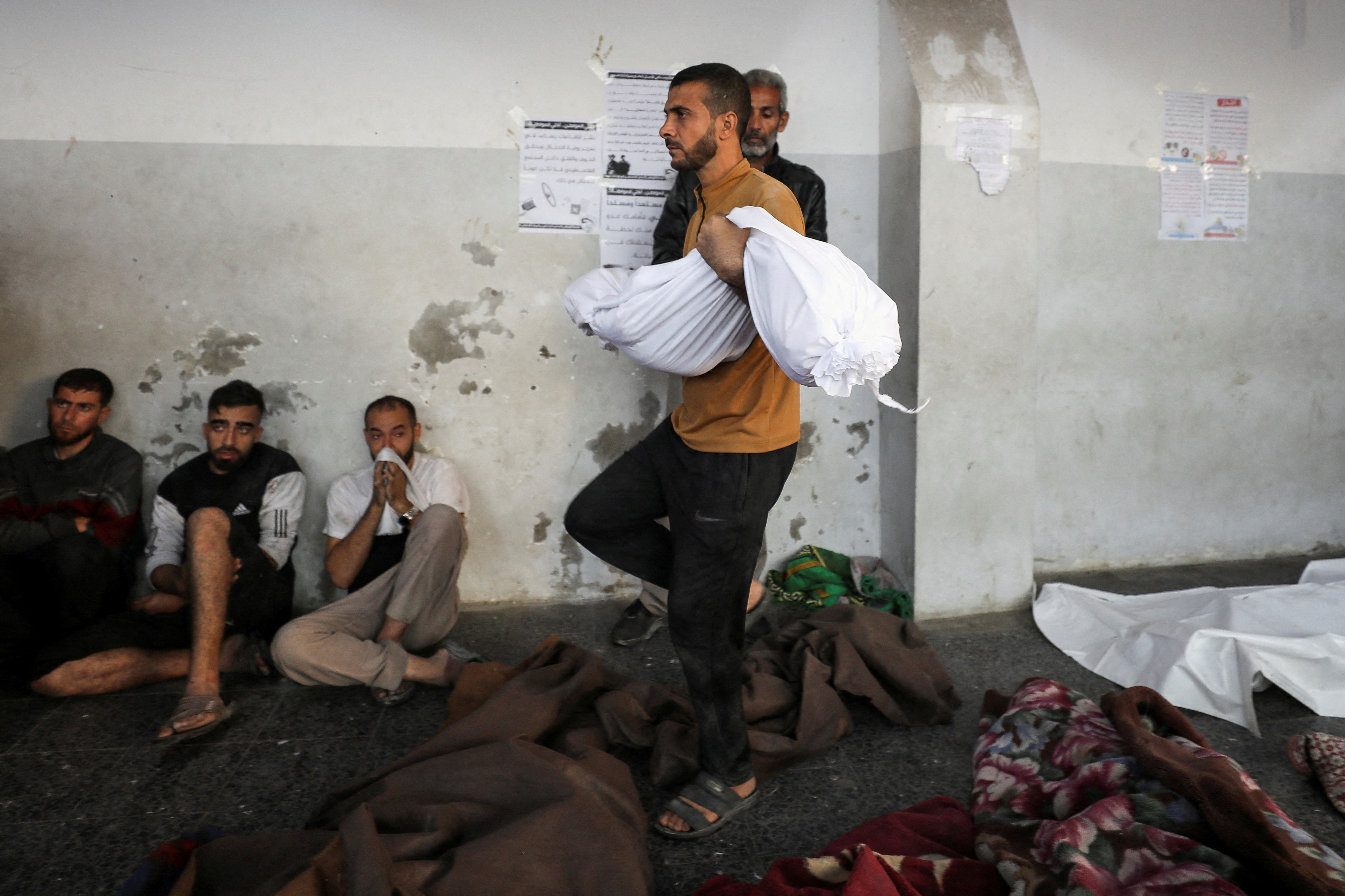 Israeli strike on a house in Jabalia