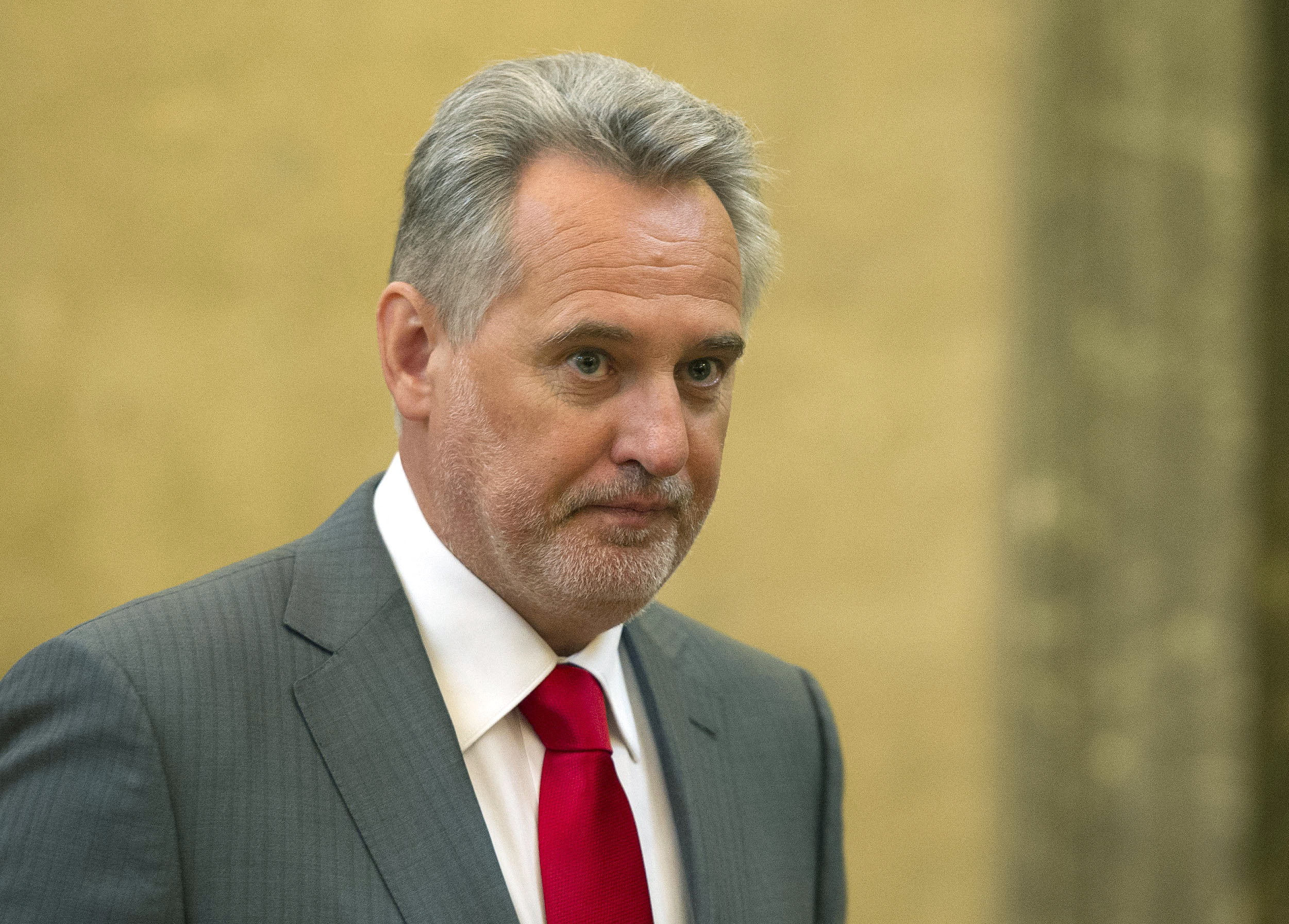 Dmytro Firtash, one of Ukraine’s most influential oligarchs, at a trial in Vienna, Austria
