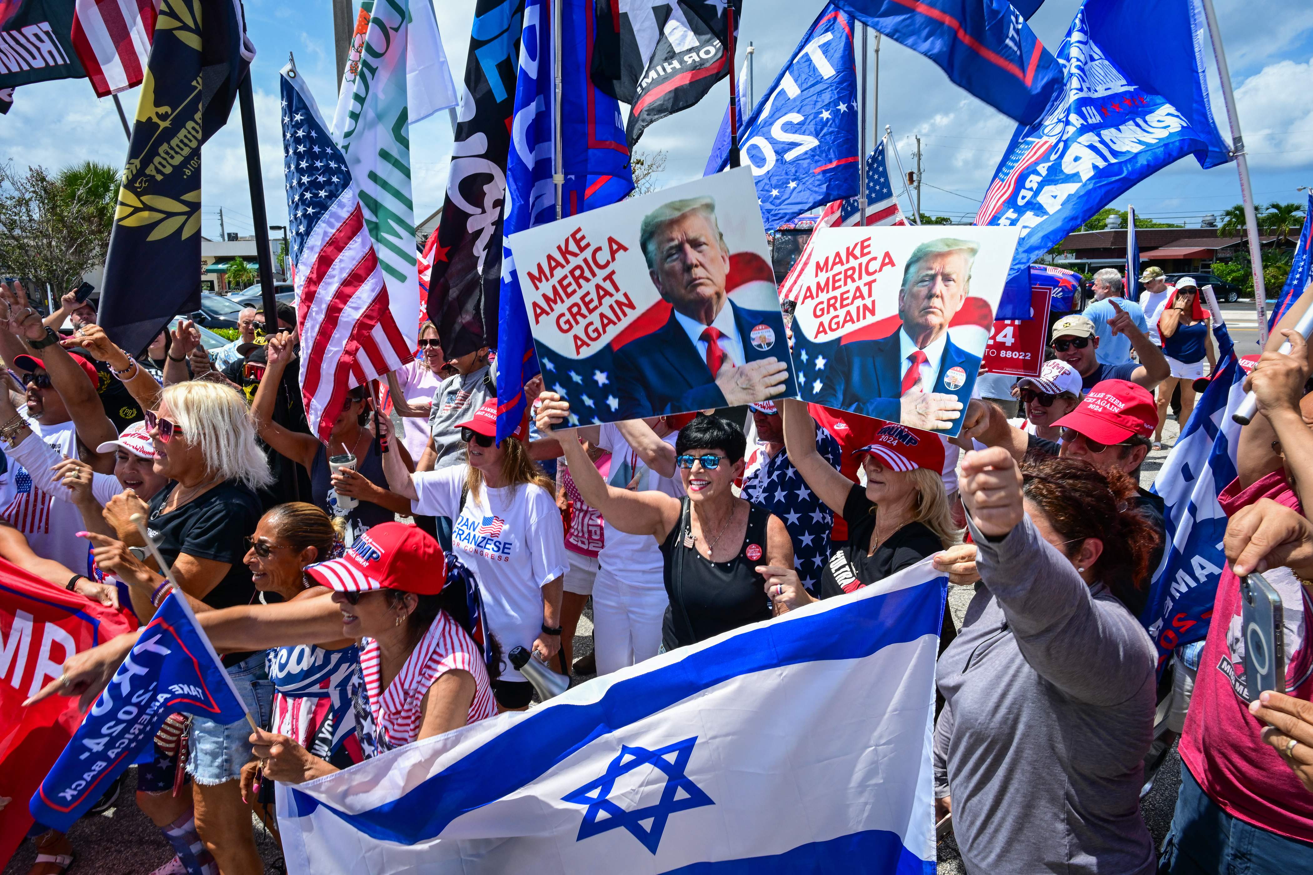 Trump caravan