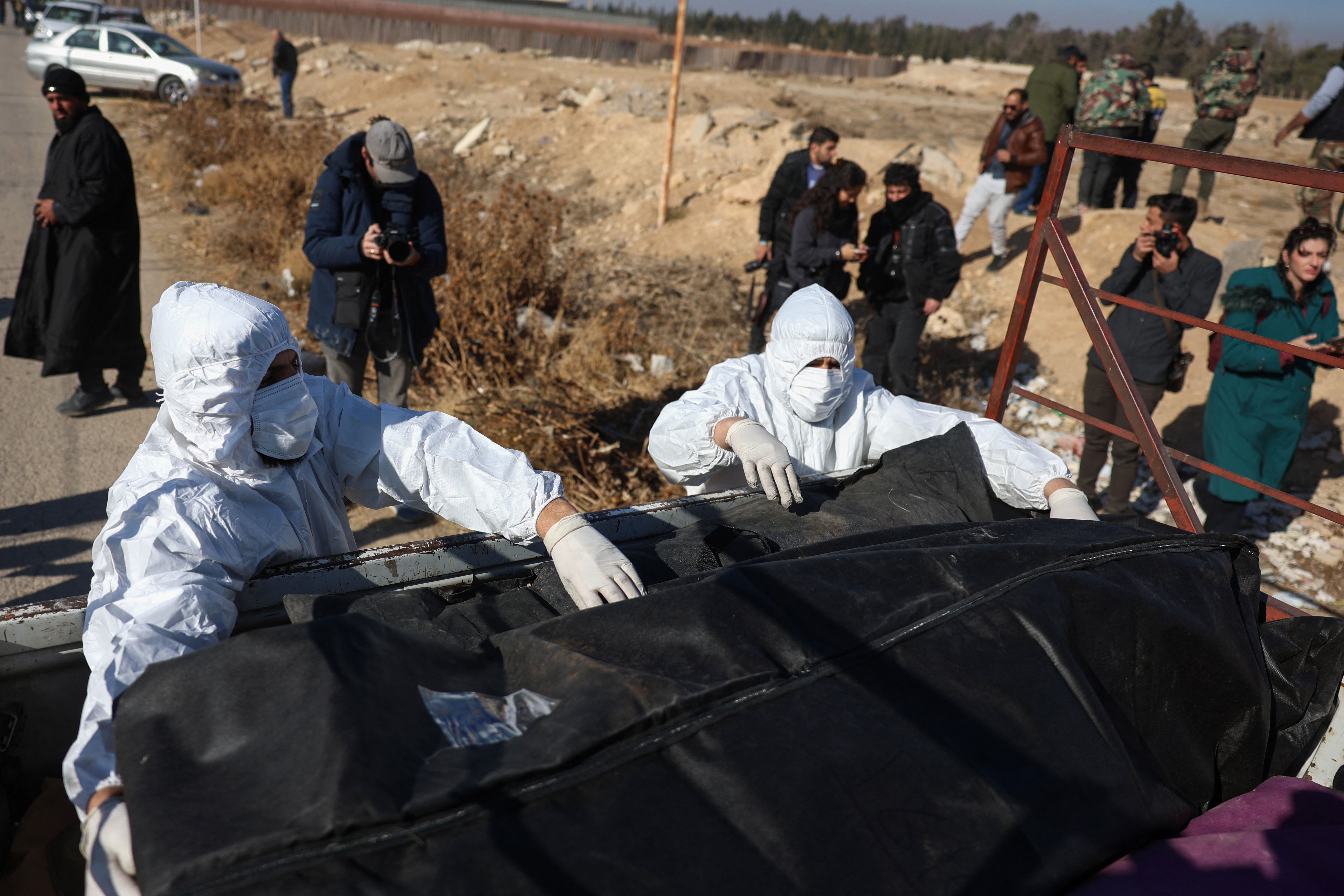 Mass grave found in Damascus
