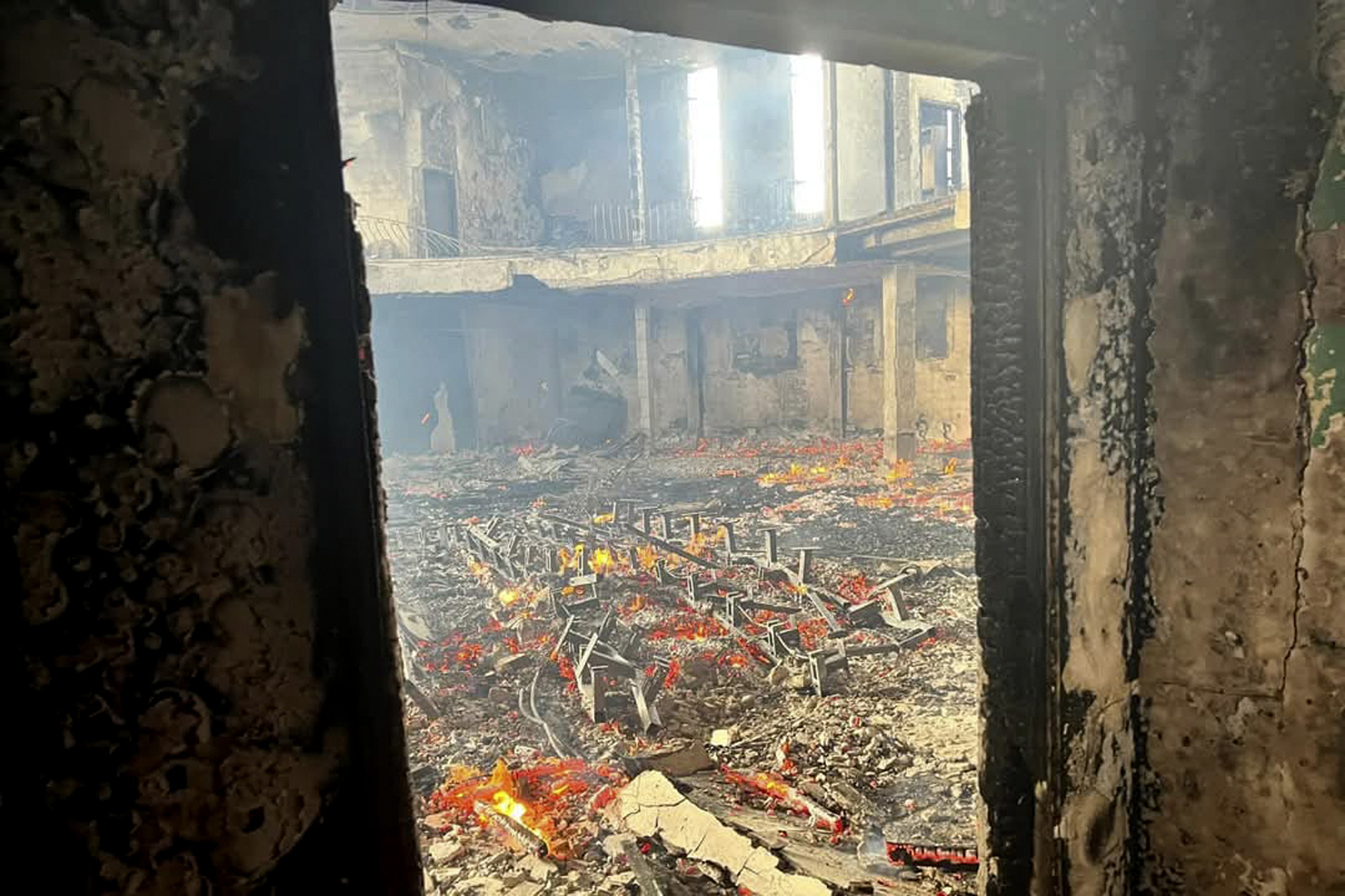 Liberia fire