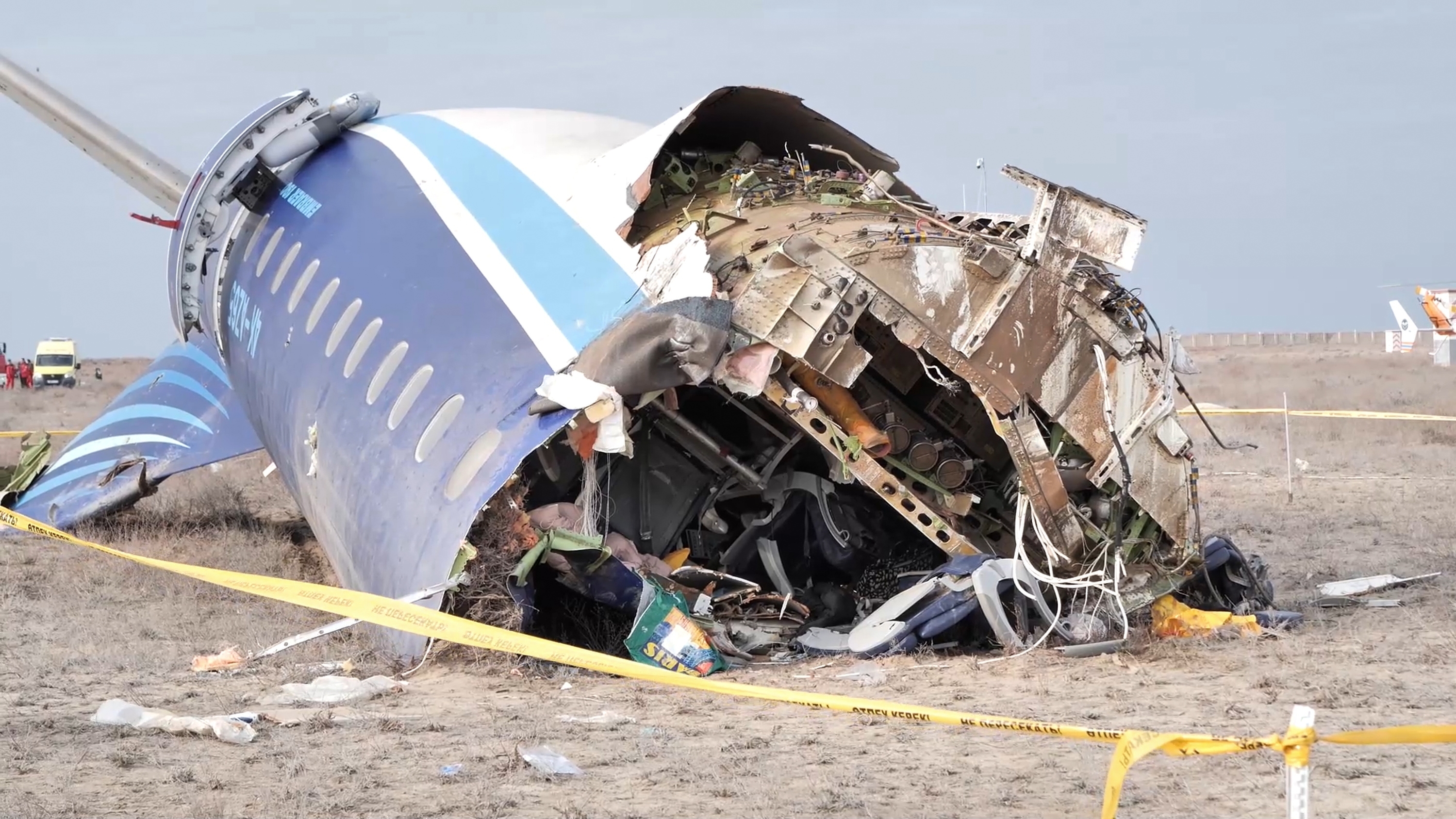 passenger plane crashed
