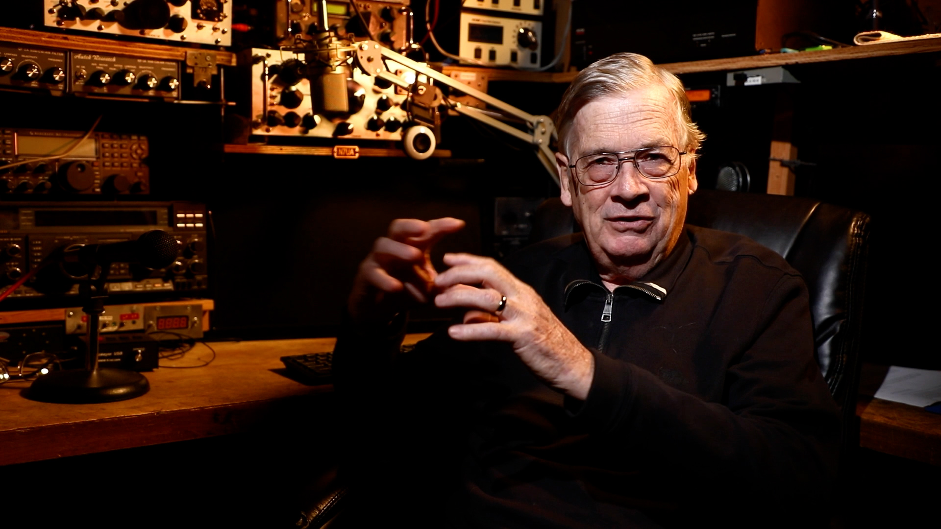 Bob March [Screen capture from the documentary Fragment of Memory]