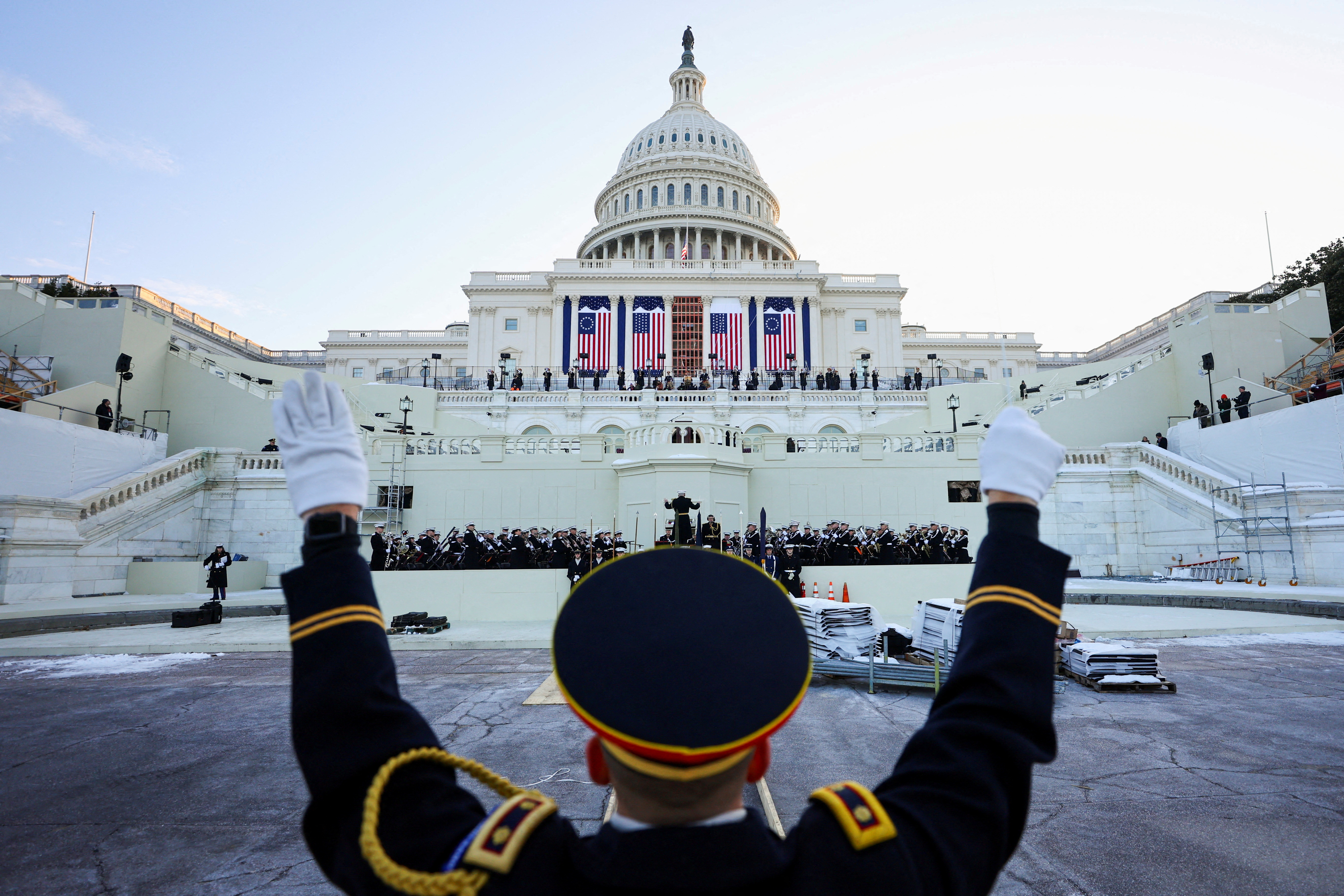 Trump inauguration rehearsal