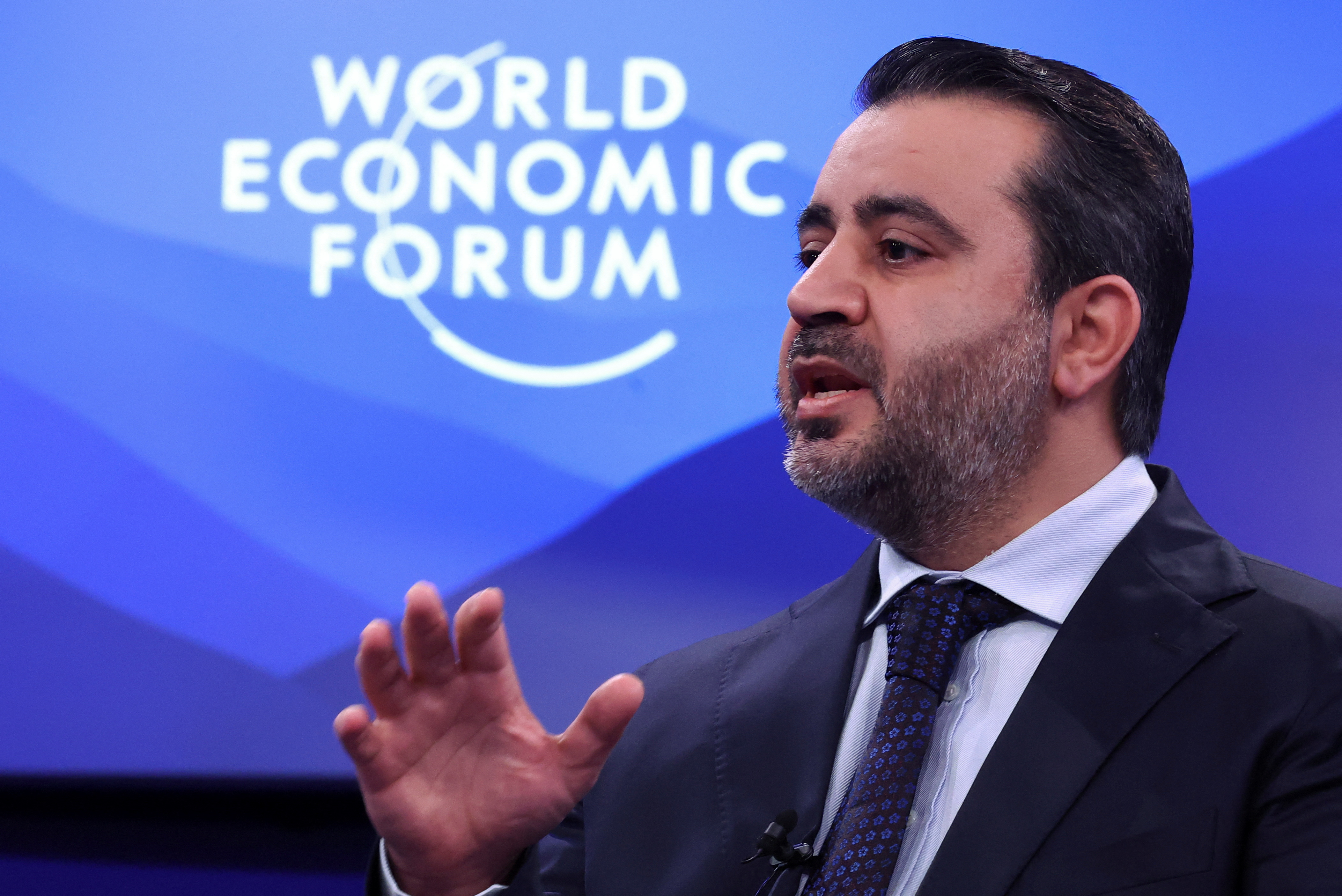 Syria's Foreign Minister Asaad Hassan Al Shibani