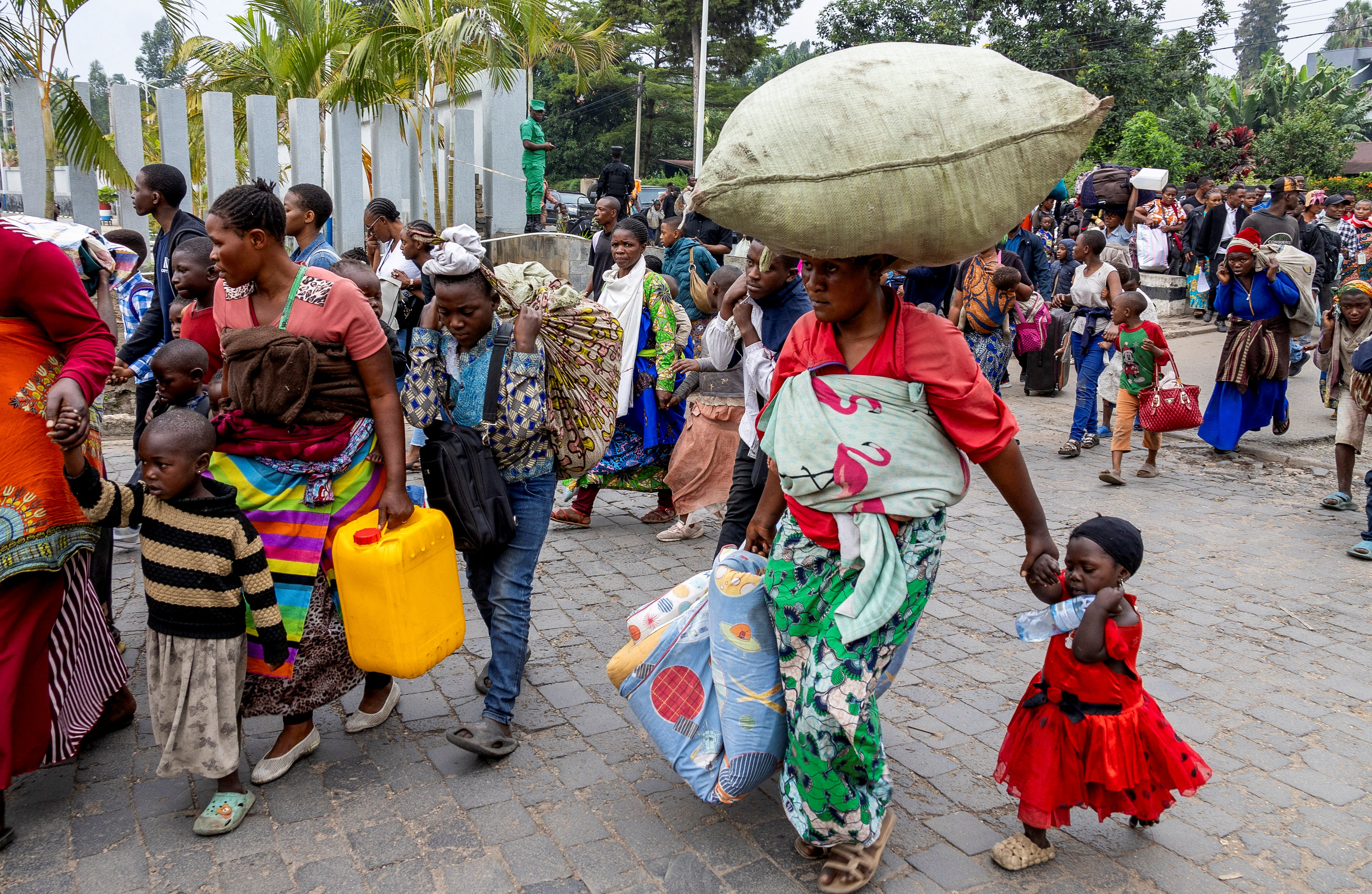 Fear and uncertainty as M23 rebels take Congo’s largest eastern city