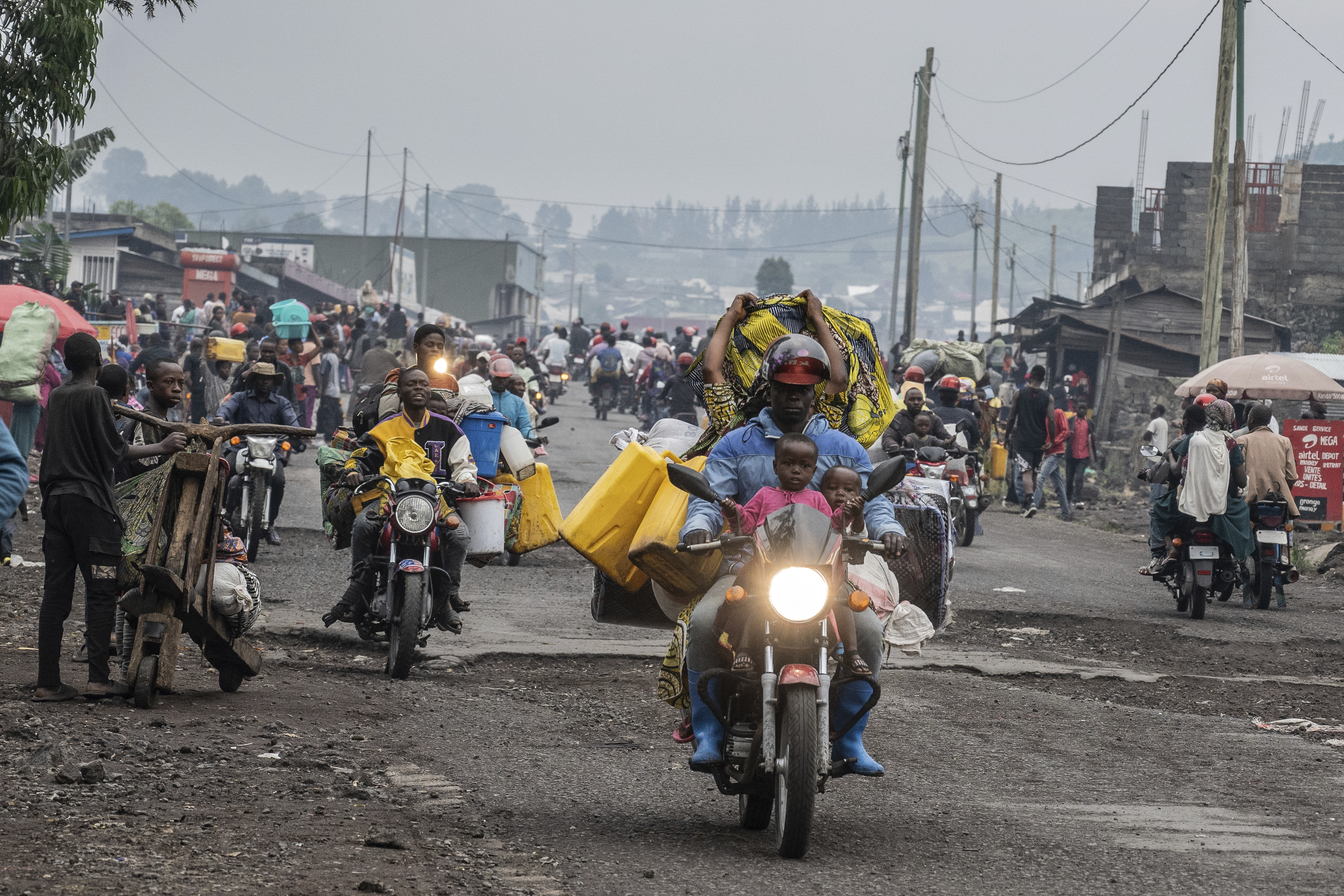 Fear and uncertainty as M23 rebels take Congo’s largest eastern city