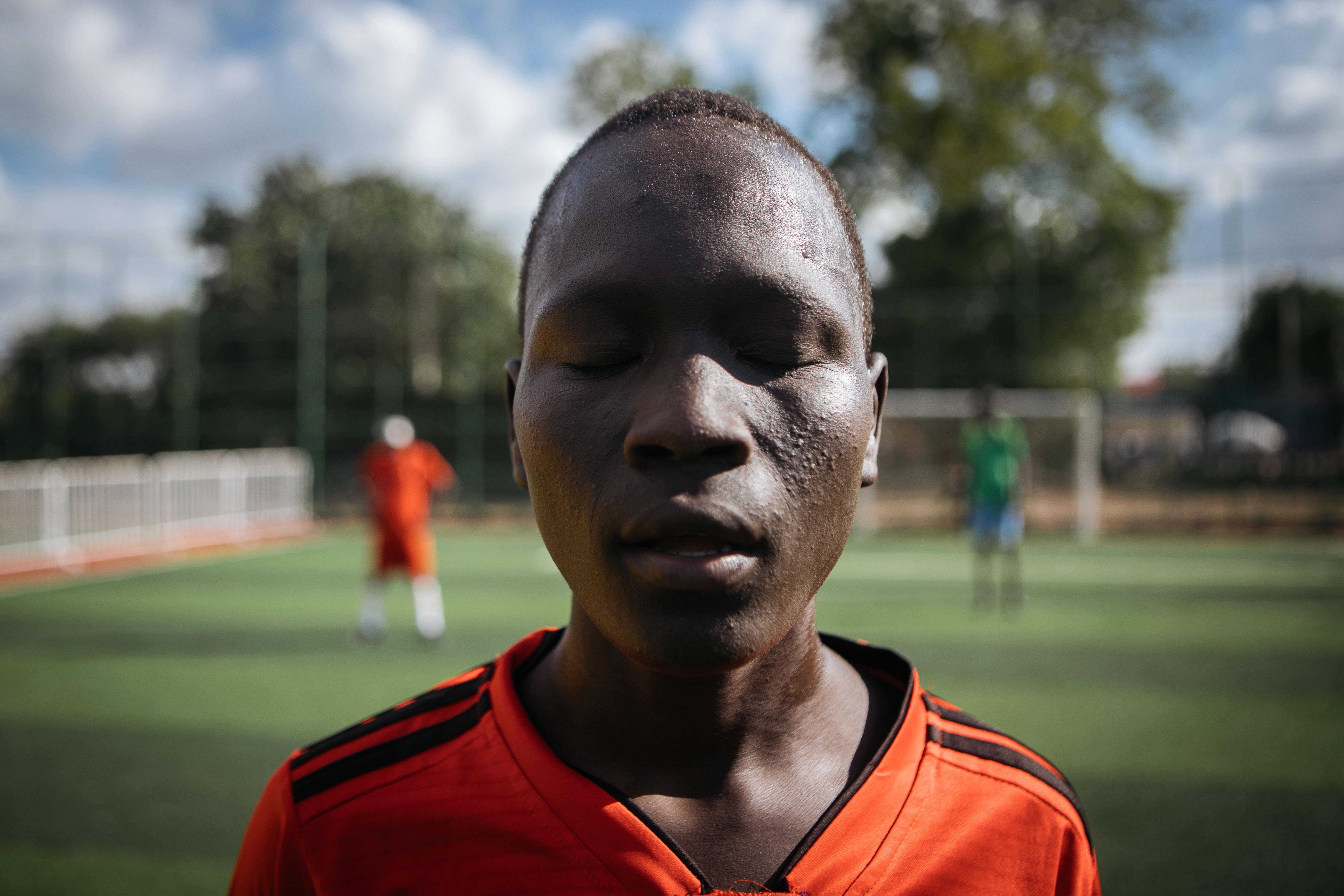 blind football