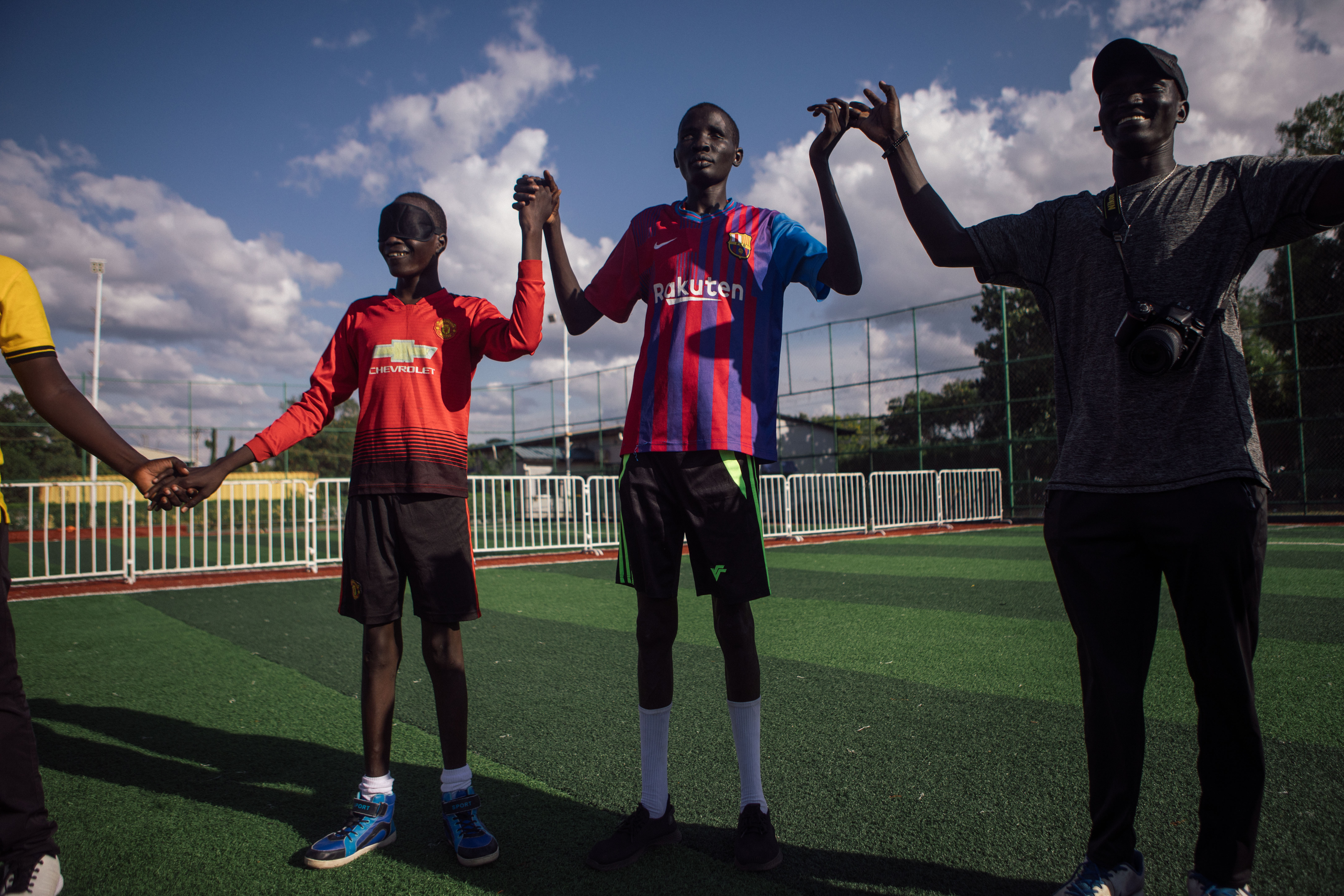 Blind football