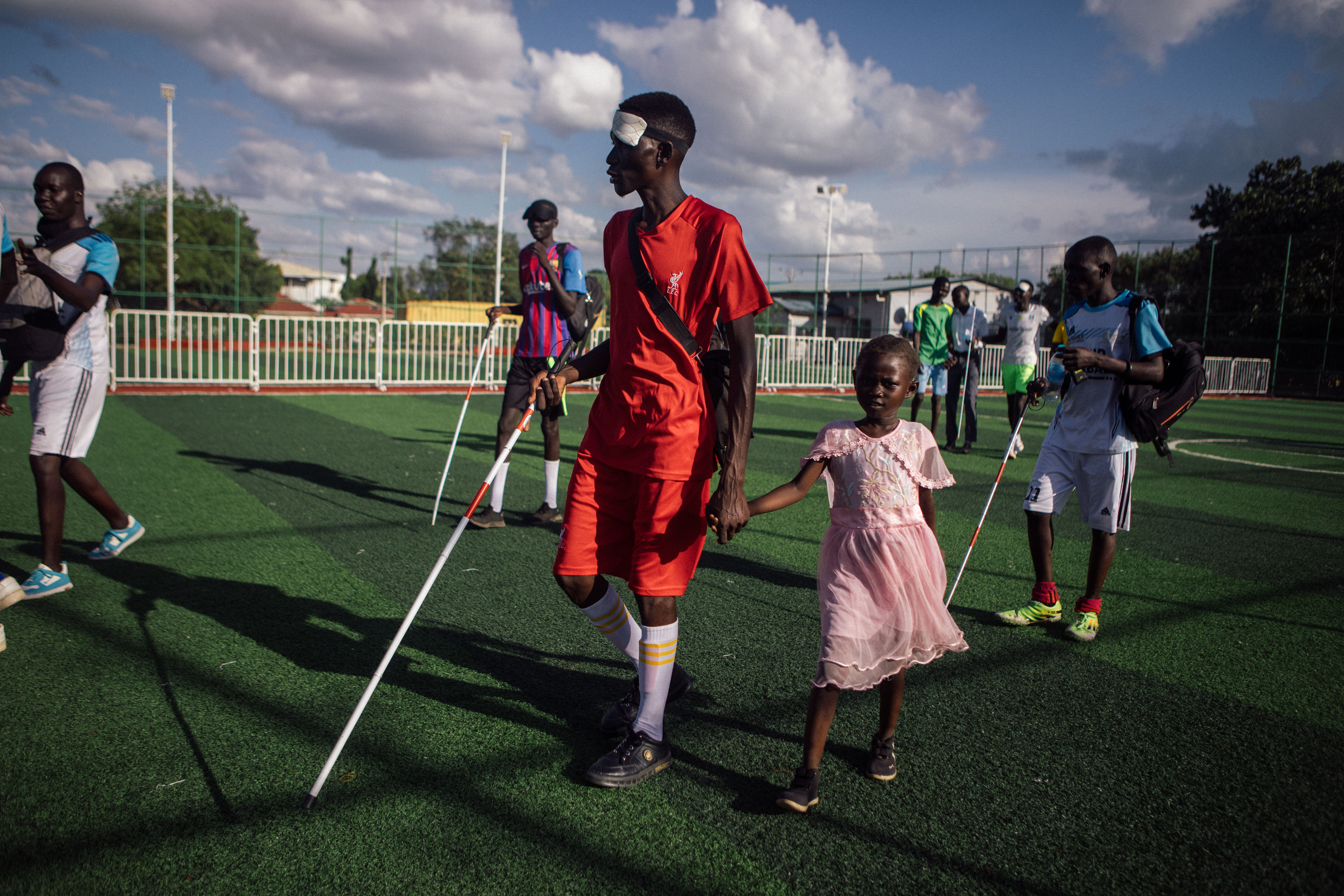 blind football