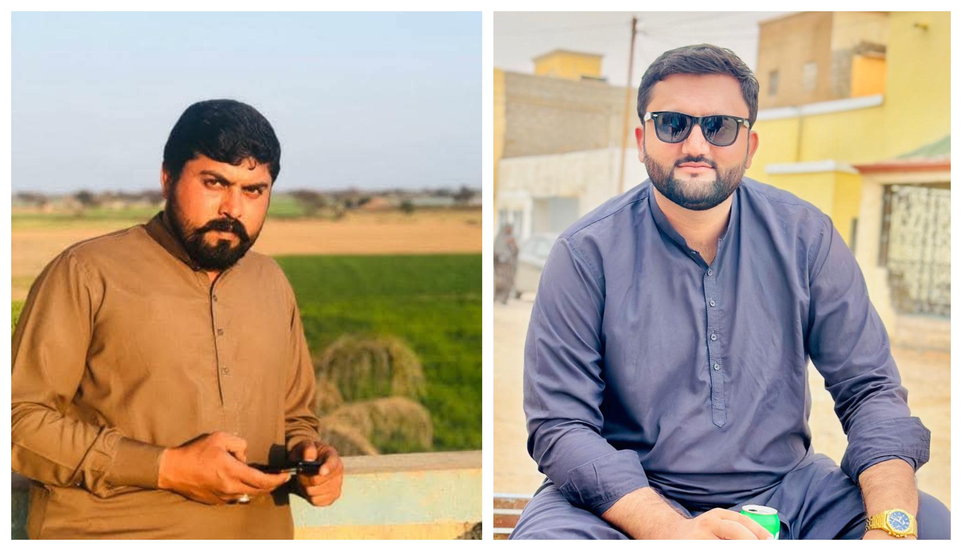 Atif Shehzad (left) and Sufyan Ali (right) were among the Pakistani citizens who died in the boat incident earlier this year near the coast of Morocco [Courtesy of Chaudhry Ahsan Gorsi]