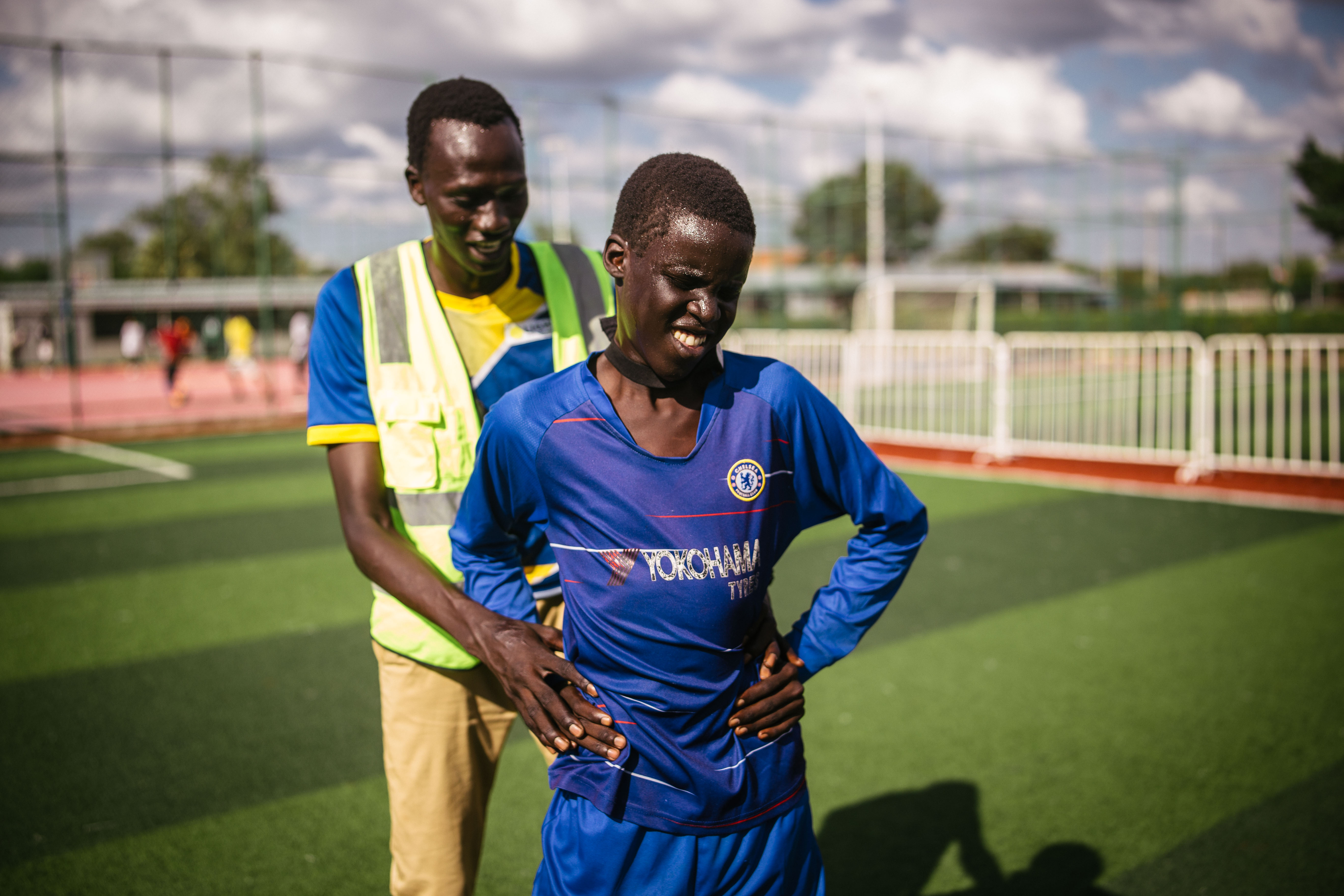 blind football