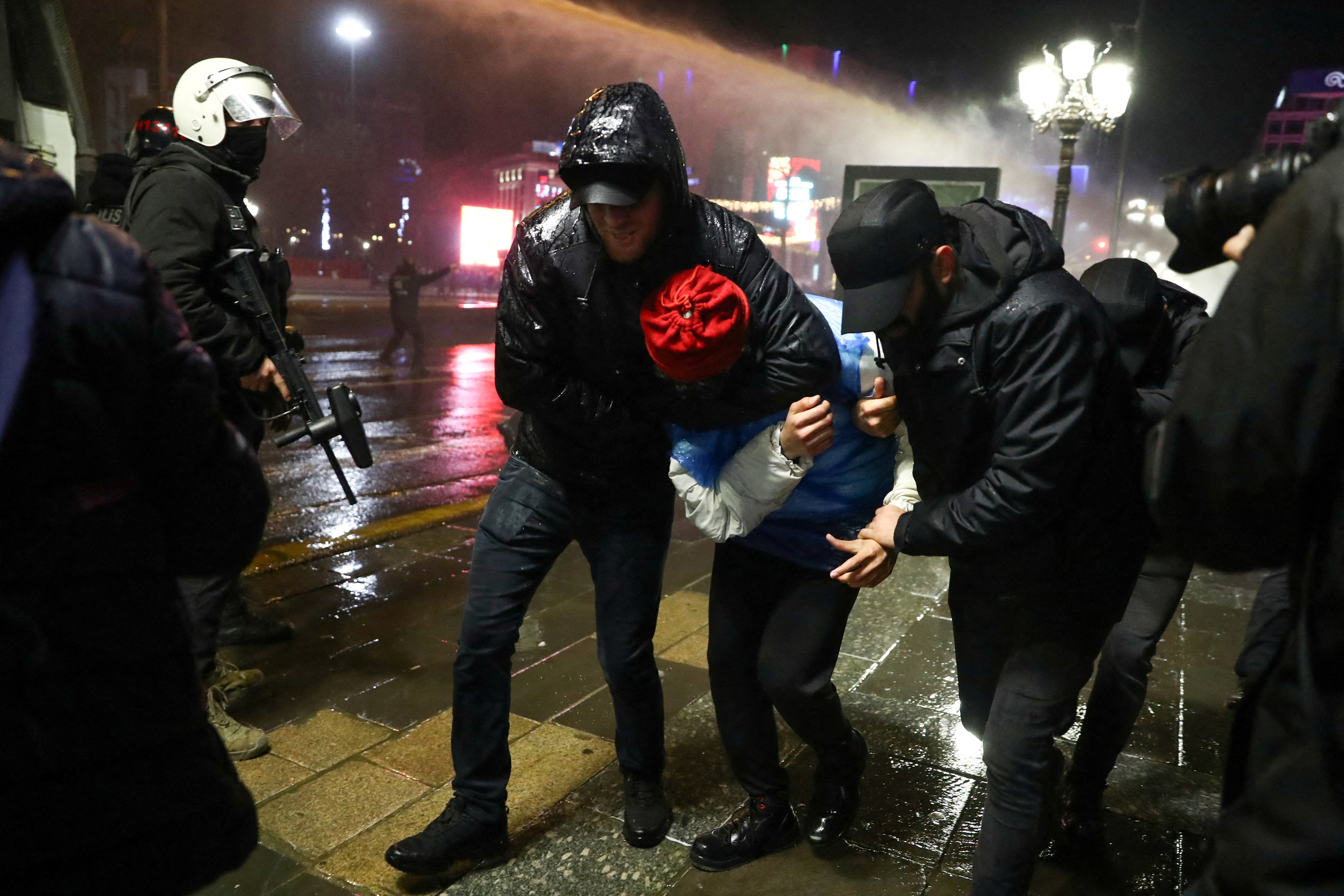 Protesters rally in Istanbul as Imamoglu jailed in graft probe