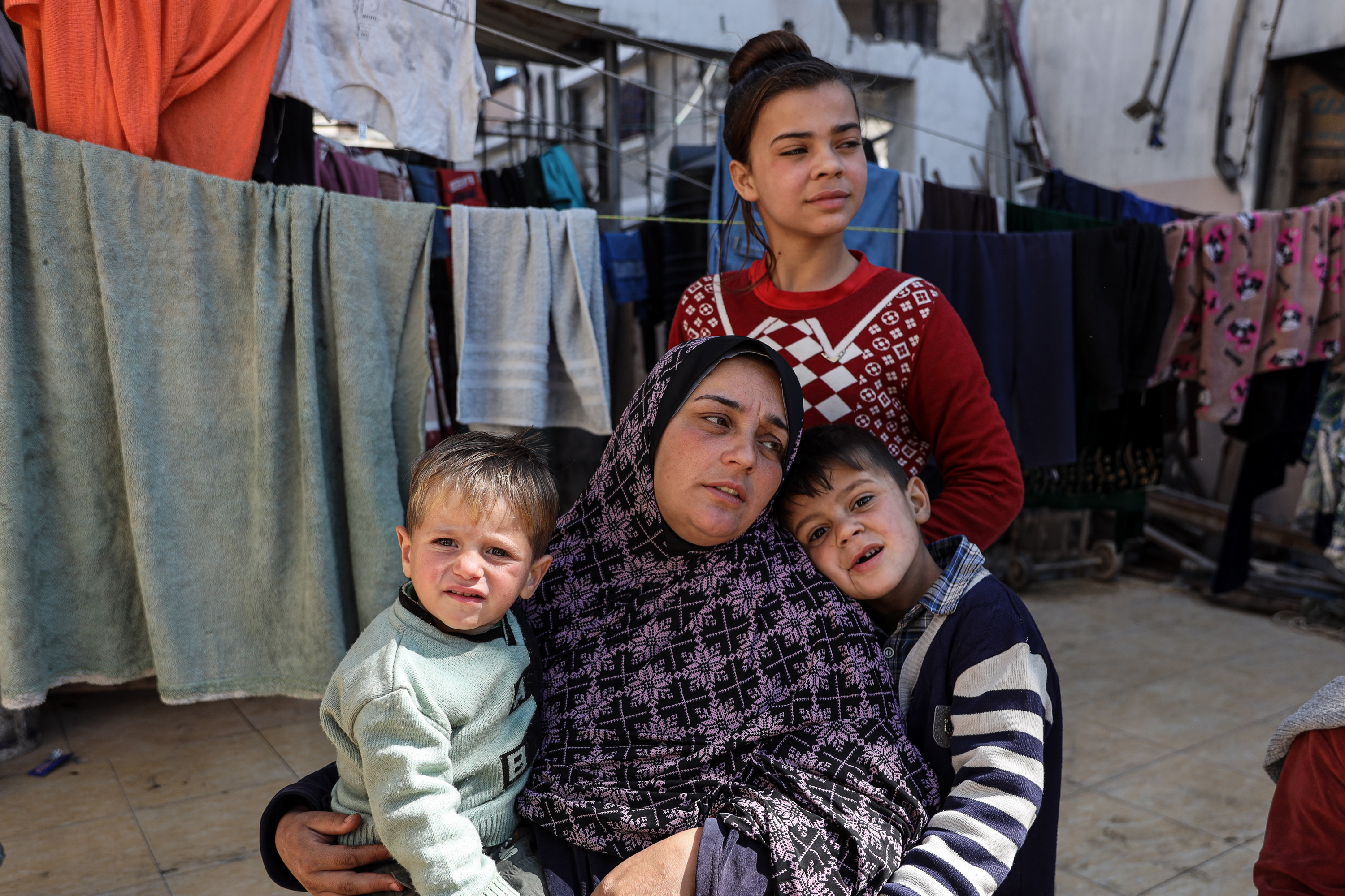 Luckily, Mohammed’s family lives nearby, and his adopted family can see him often